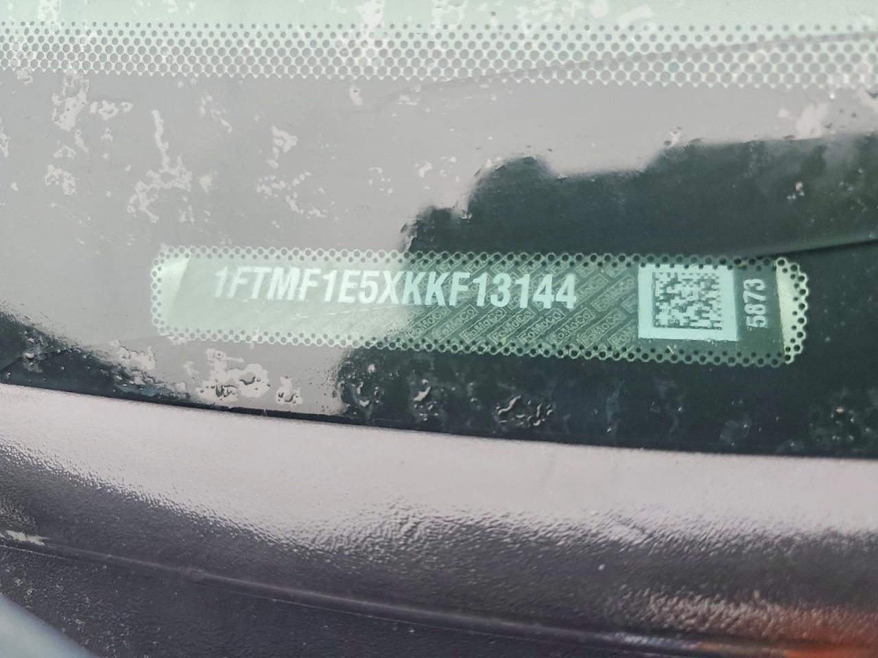 2019 Ford F150 Silver vin: 1FTMF1E5XKKF13144