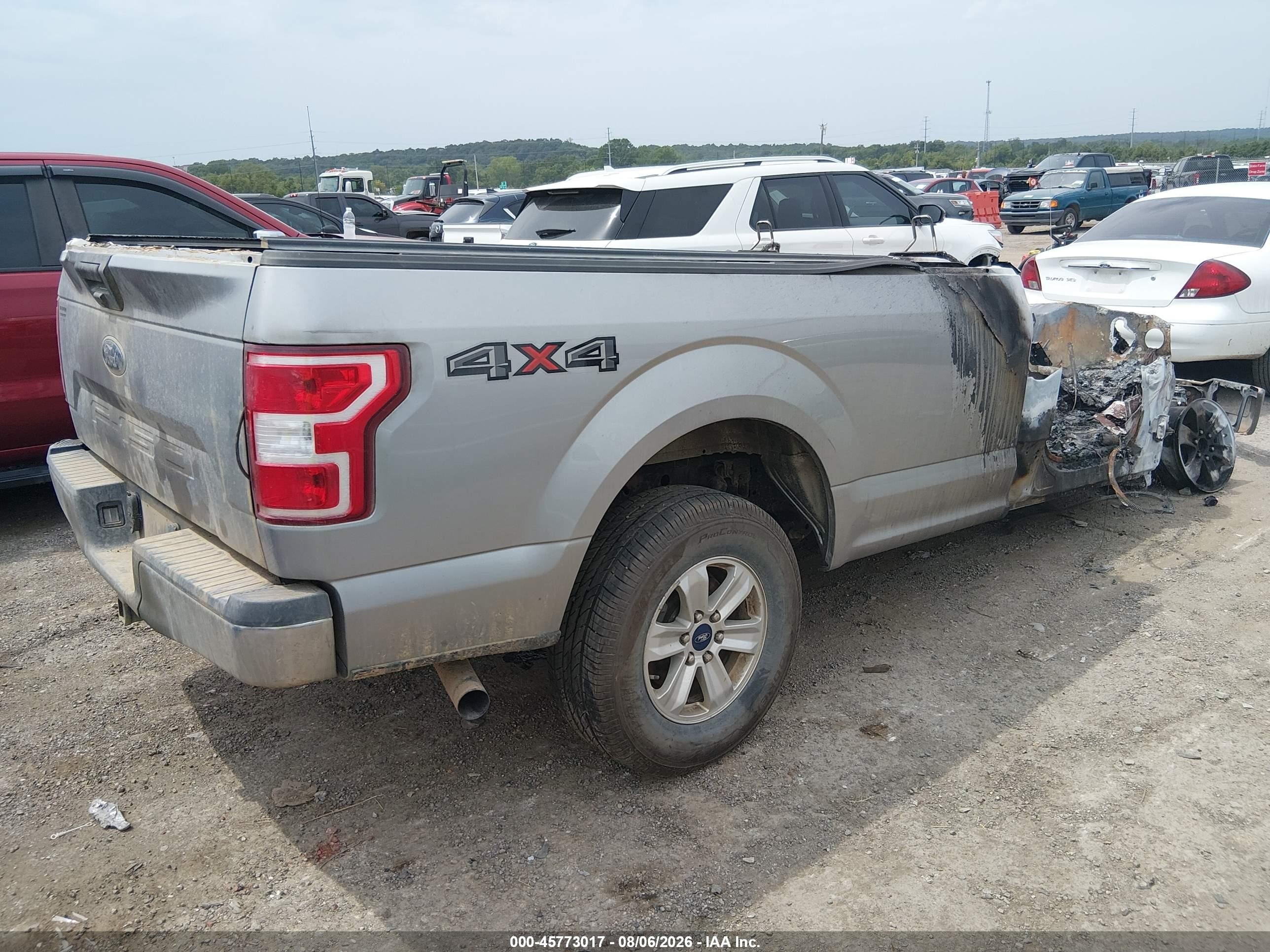 2020 Ford F-150 Xl Серый vin: 1FTMF1E5XLKD94089