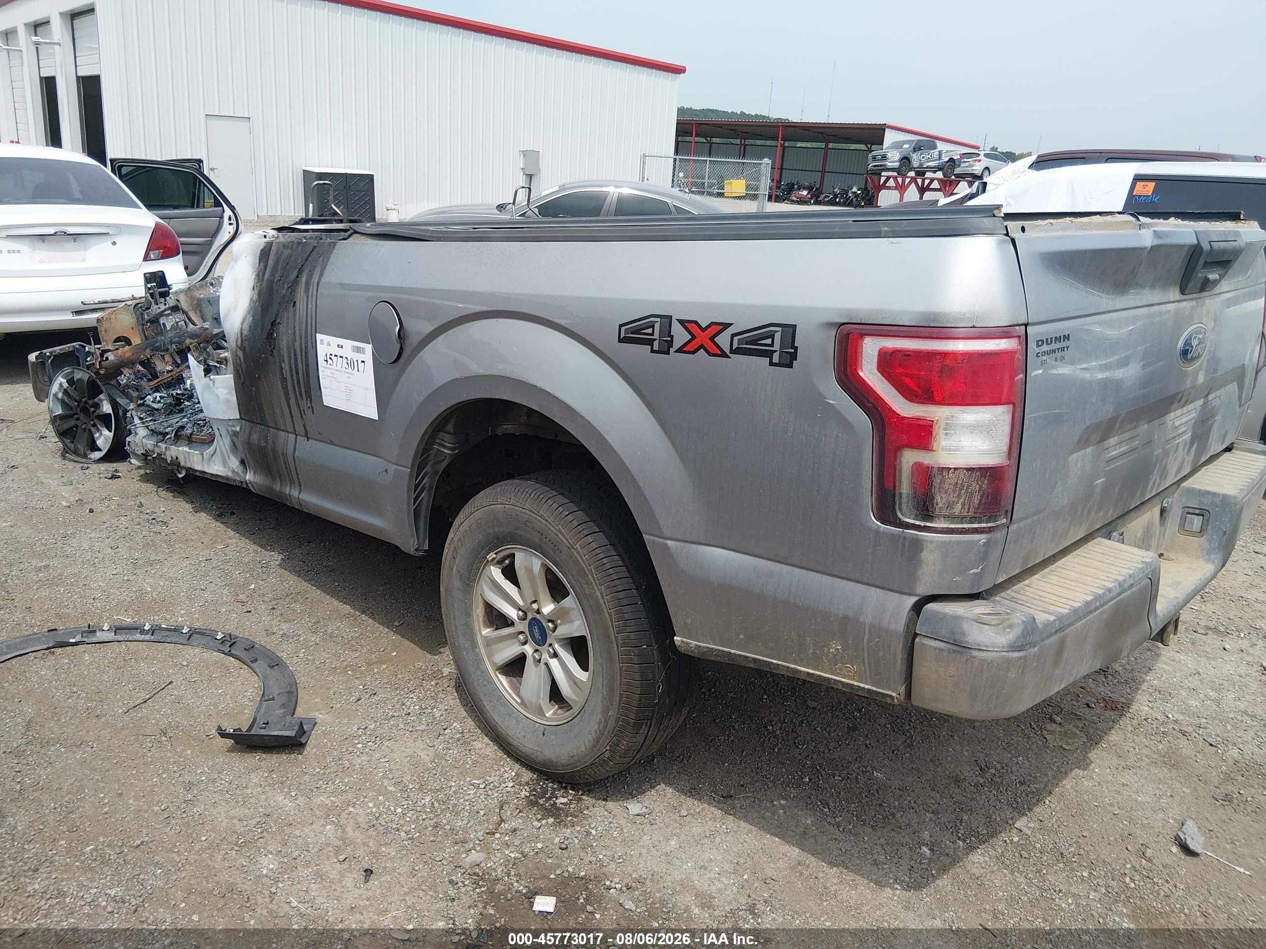 2020 Ford F-150 Xl Серый vin: 1FTMF1E5XLKD94089