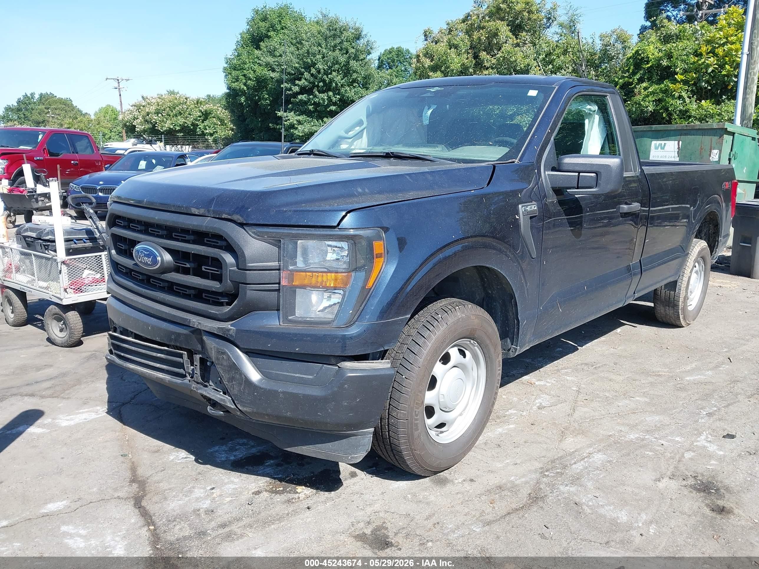 2023 Ford F-150 Xl Серый vin: 1FTMF1E5XPKF13989