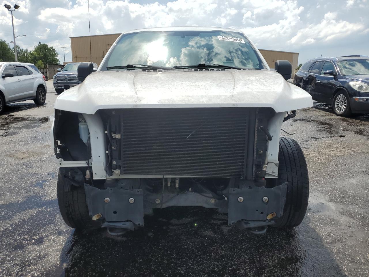 2015 Ford F150 White vin: 1FTMF1E84FFB08213 Damage: Grille, Missing, Replacement Required