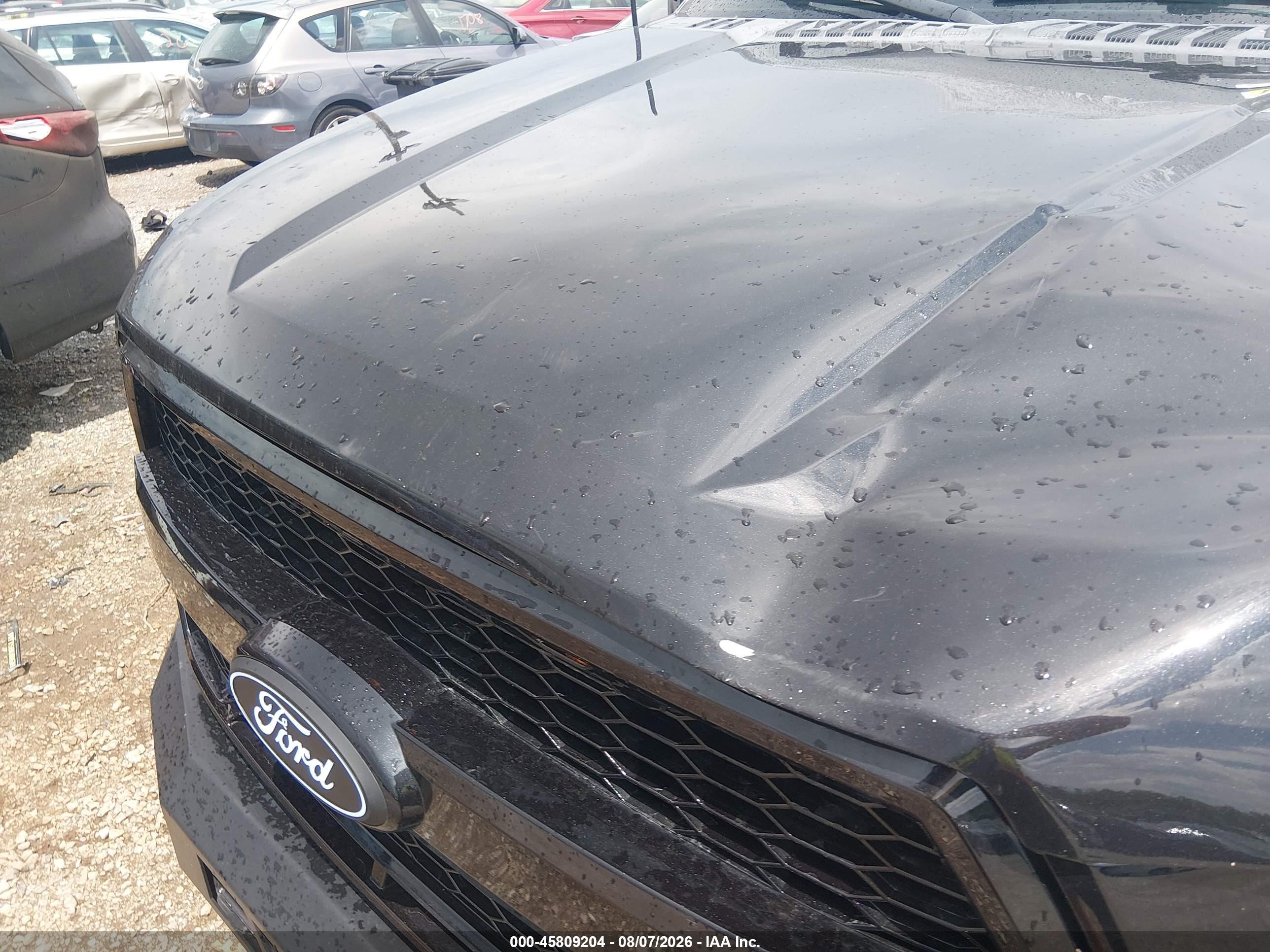 2015 Ford F-150 Xlt Black vin: 1FTMF1E8XFKE53821