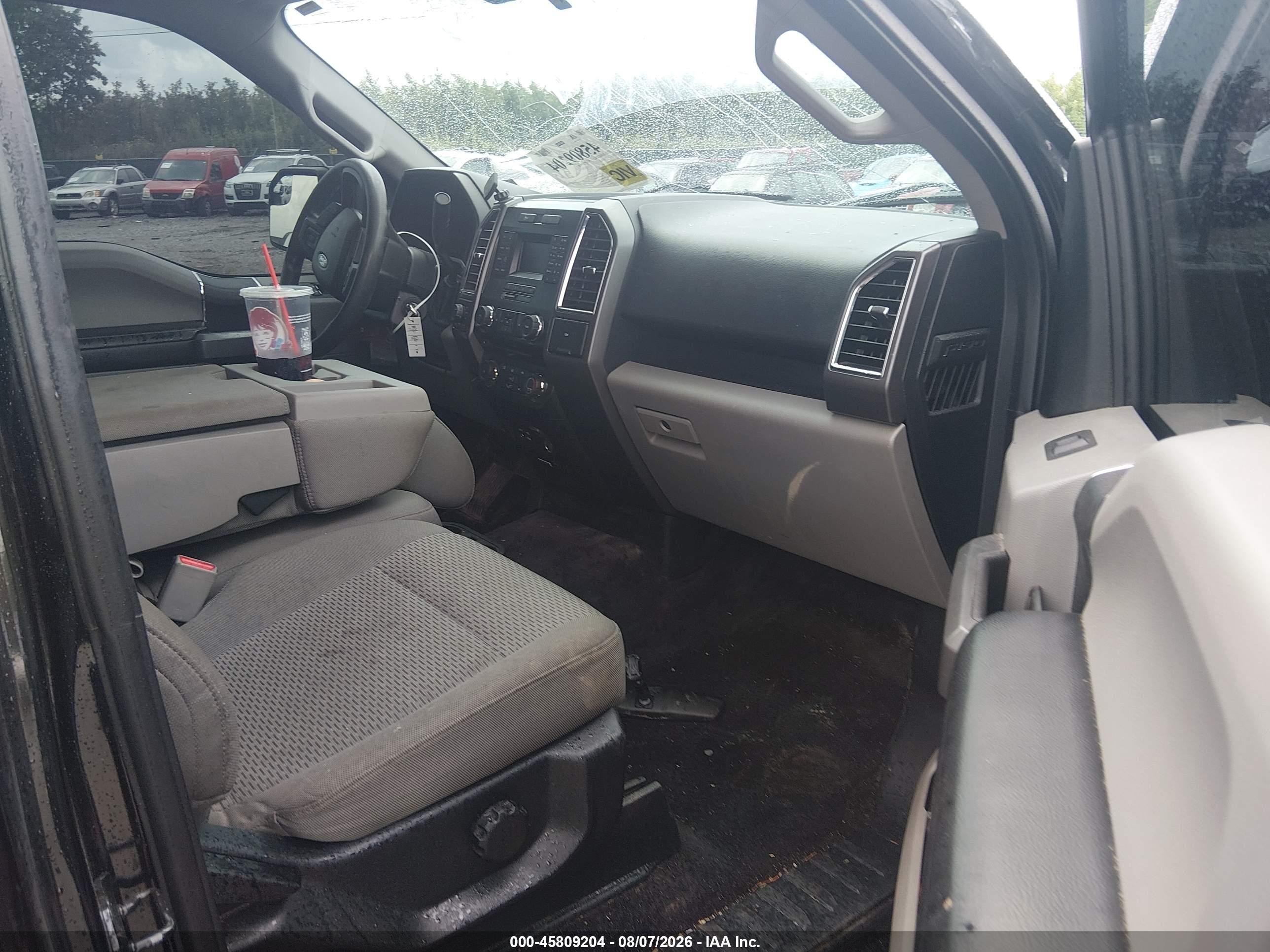 2015 Ford F-150 Xlt Black vin: 1FTMF1E8XFKE53821