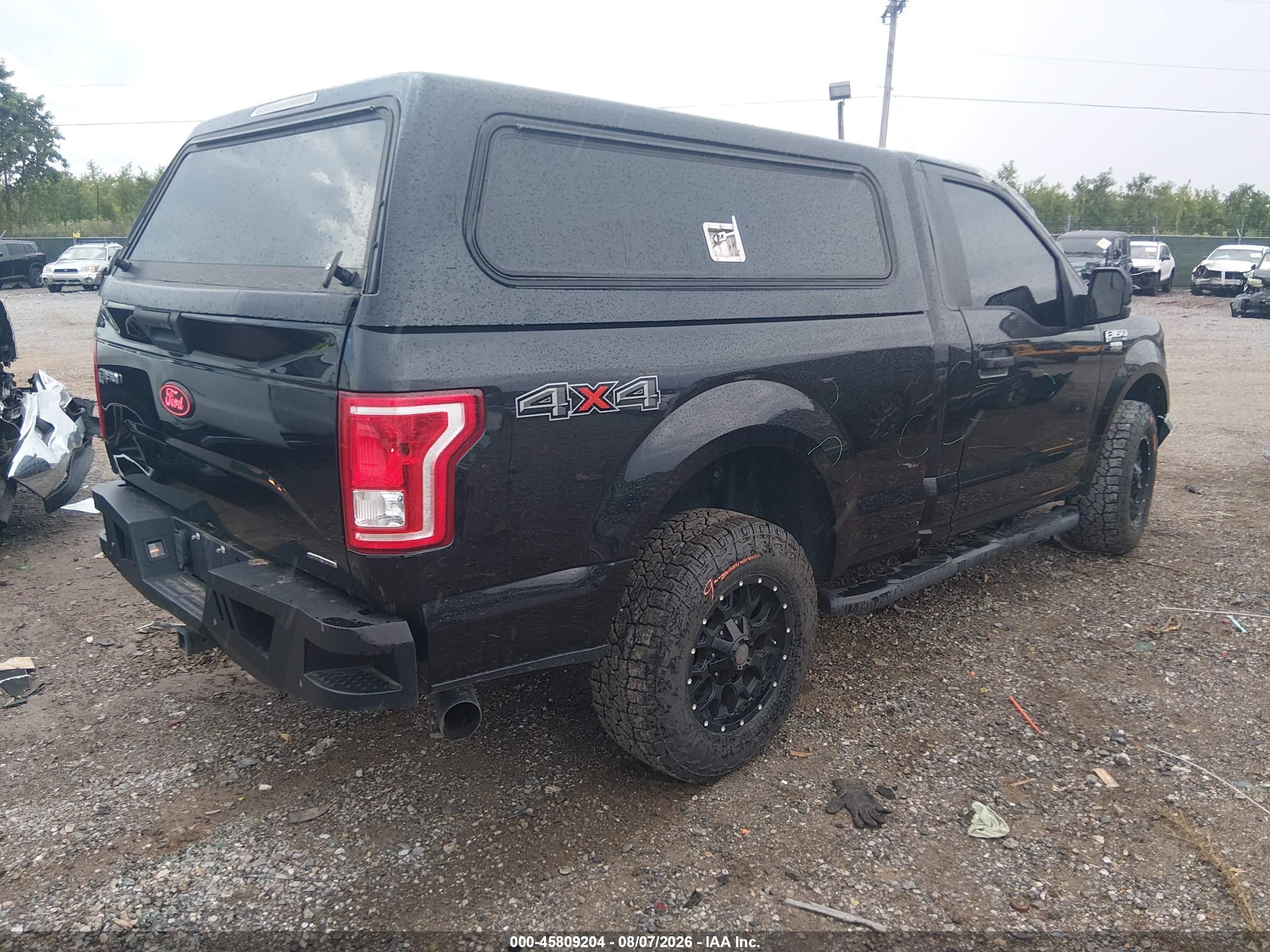 2015 Ford F-150 Xlt Black vin: 1FTMF1E8XFKE53821