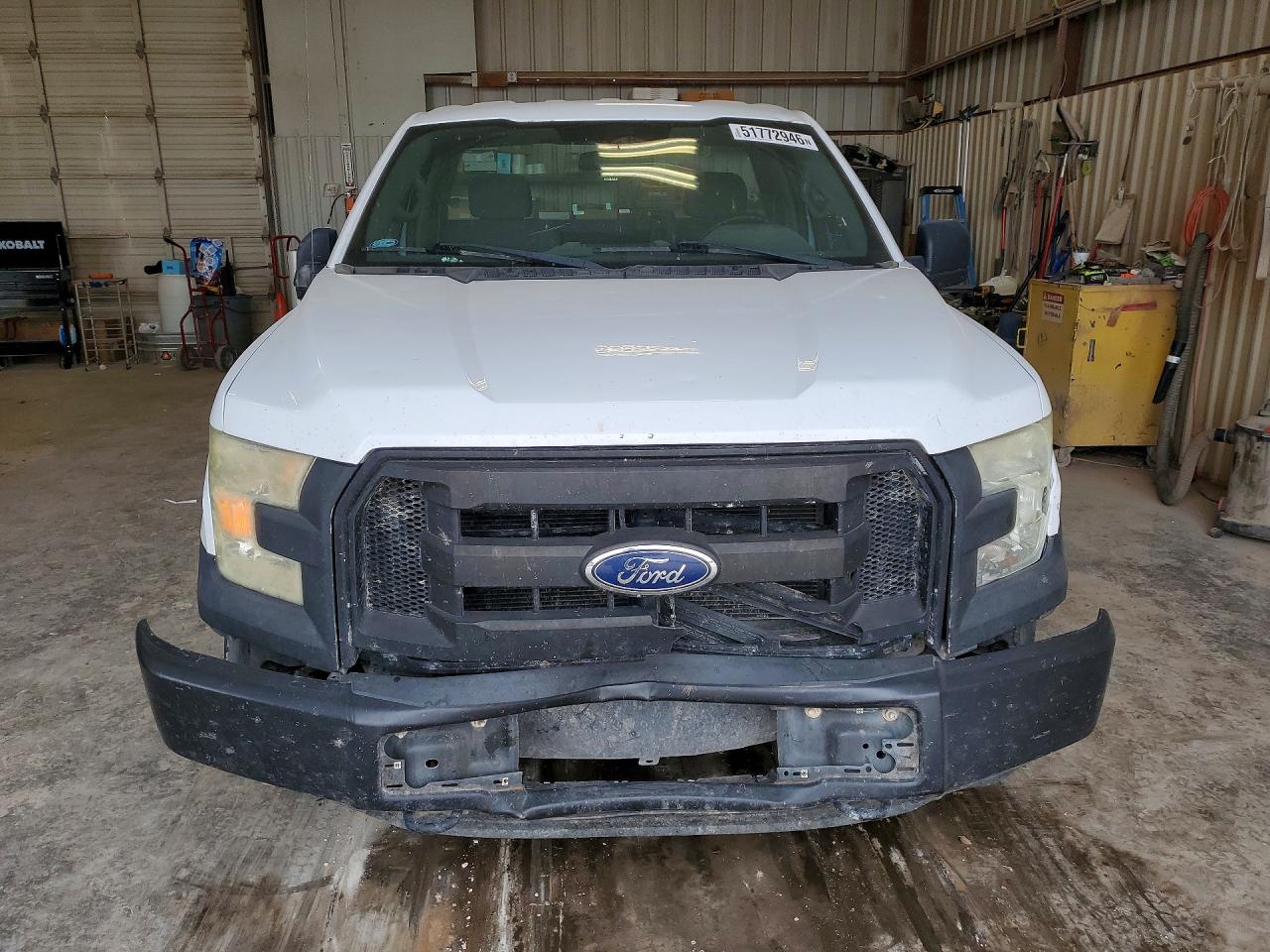 2016 Ford F150 White vin: 1FTMF1E8XGKD25015