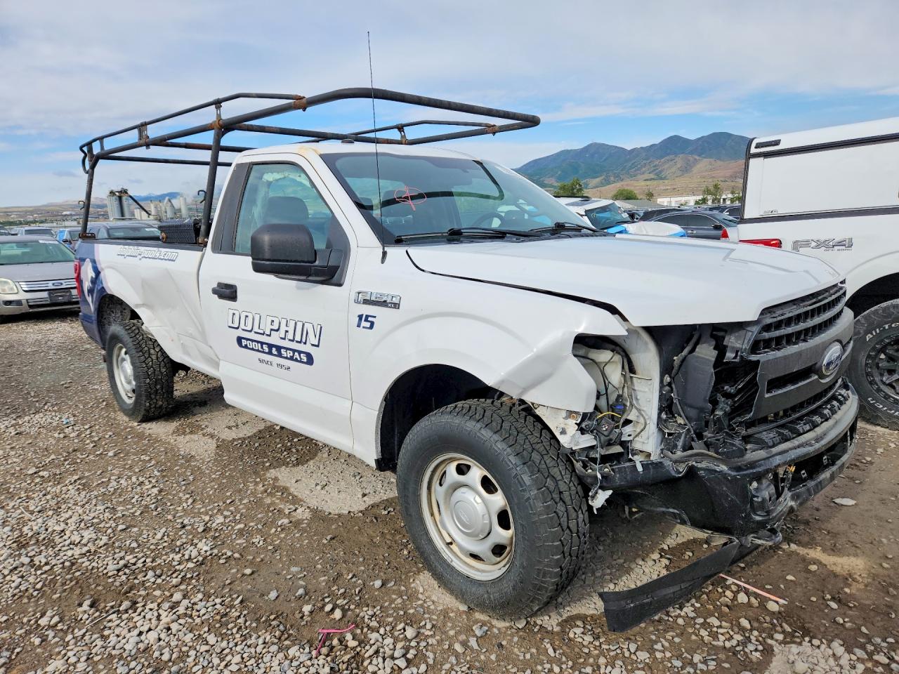 2018 Ford F150 Белый vin: 1FTMF1EB9JKG04801