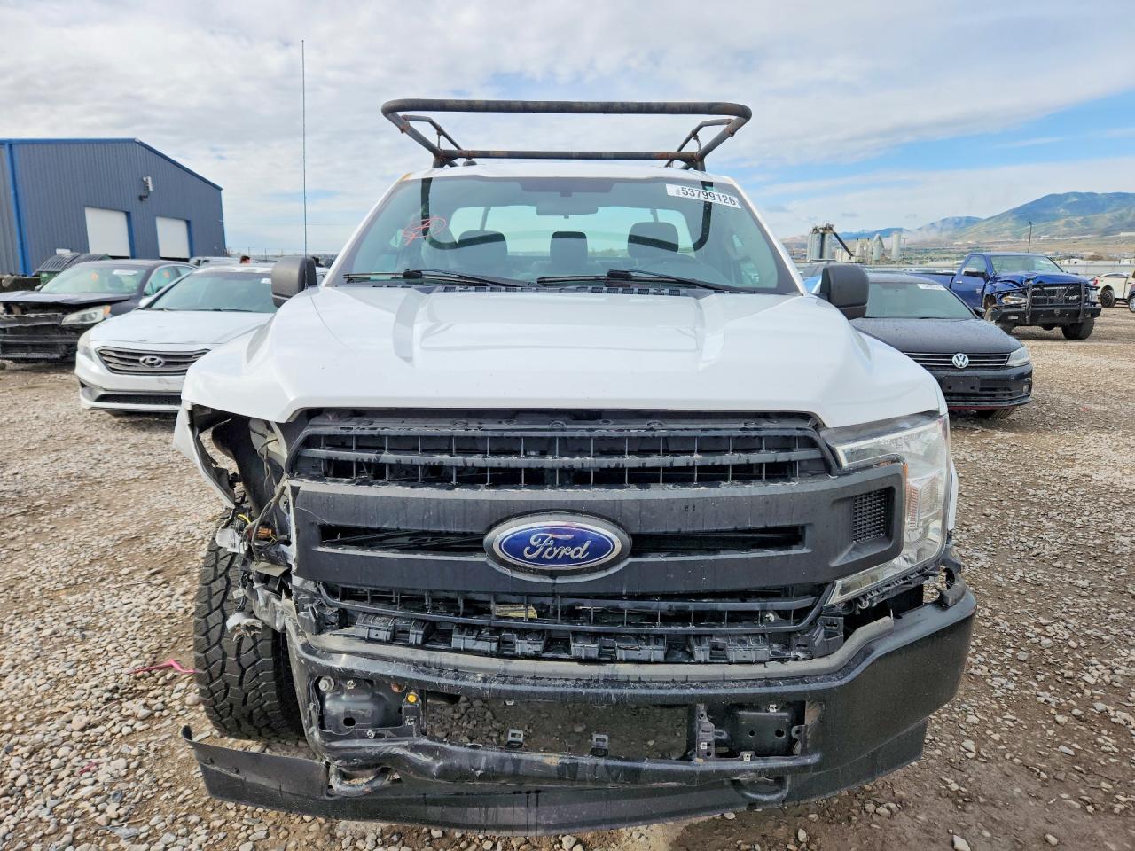 2018 Ford F150 Белый vin: 1FTMF1EB9JKG04801