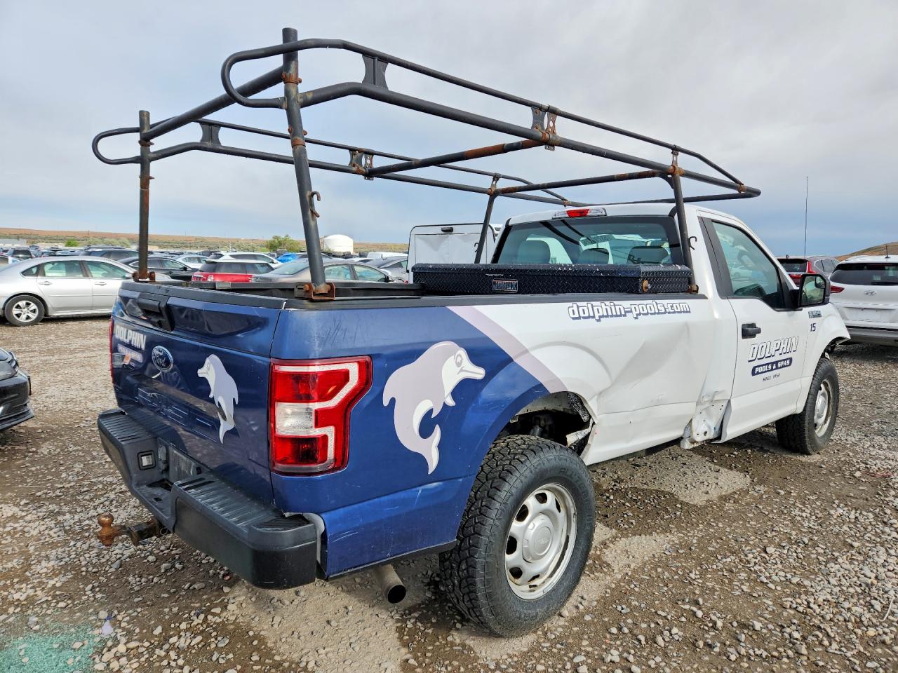 2018 Ford F150 Белый vin: 1FTMF1EB9JKG04801