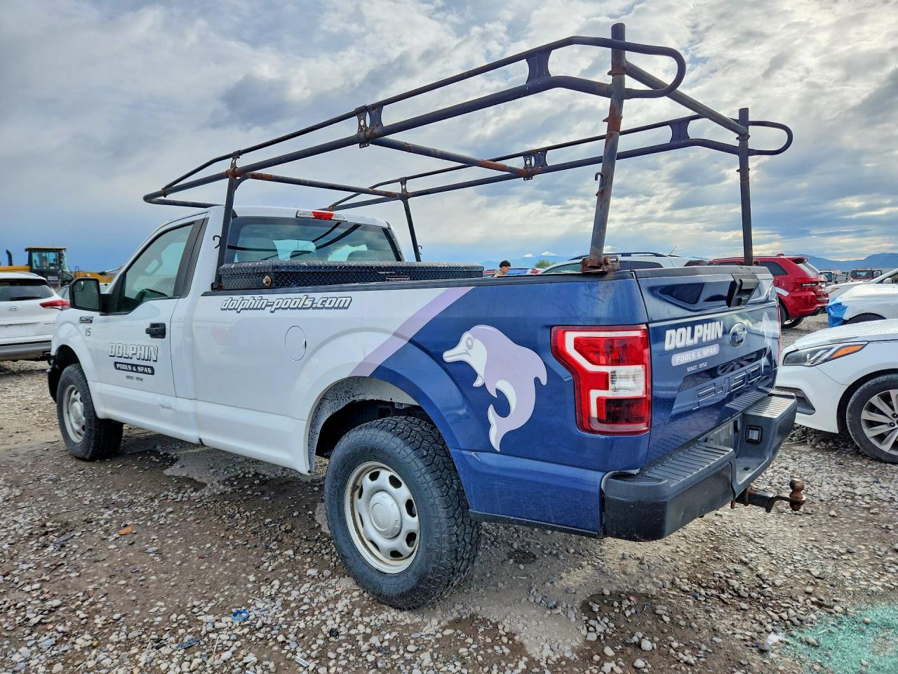 2018 Ford F150 Белый vin: 1FTMF1EB9JKG04801