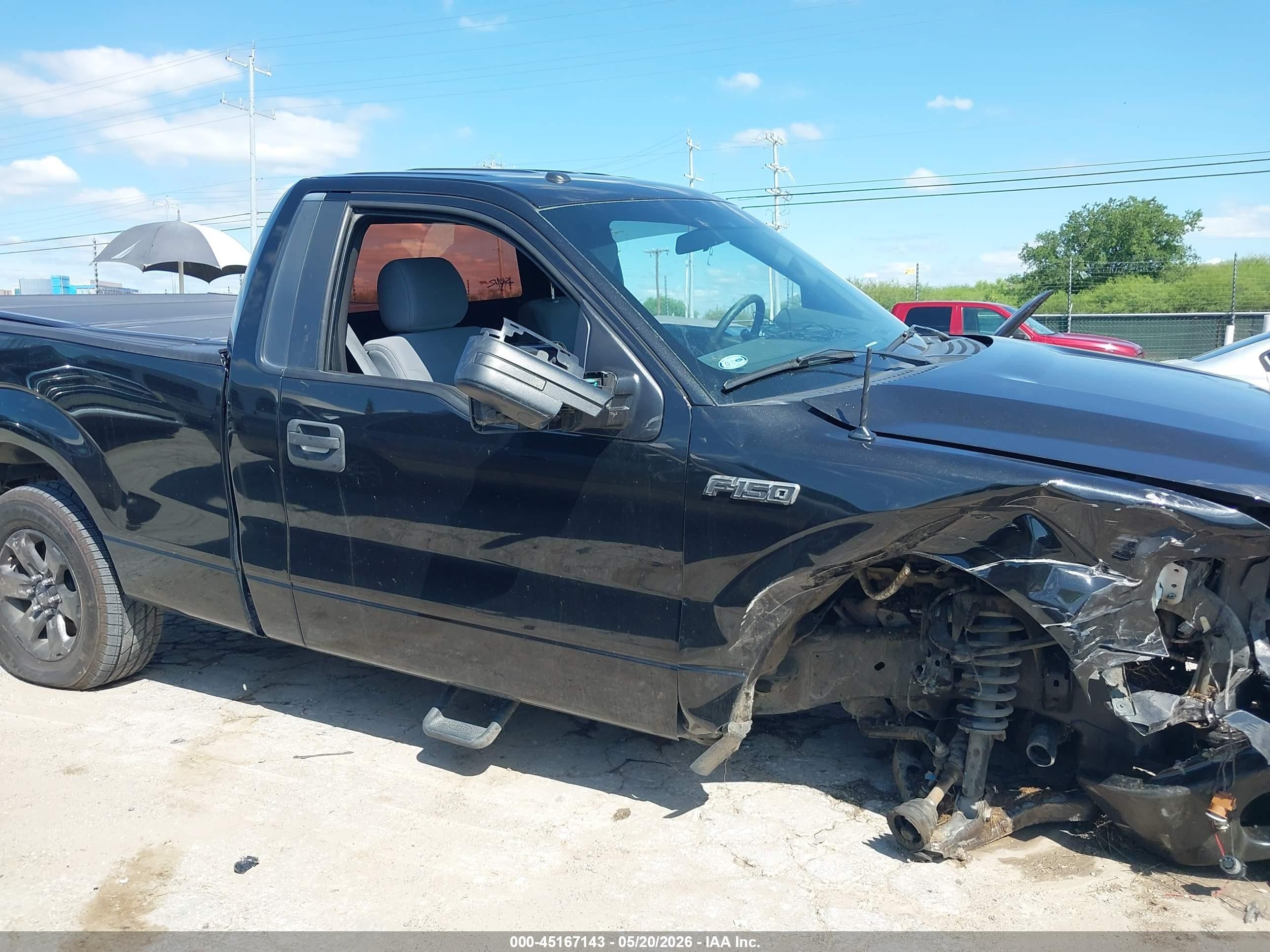 2013 Ford F-150 Stx Black vin: 1FTMF1EF0DKG47754