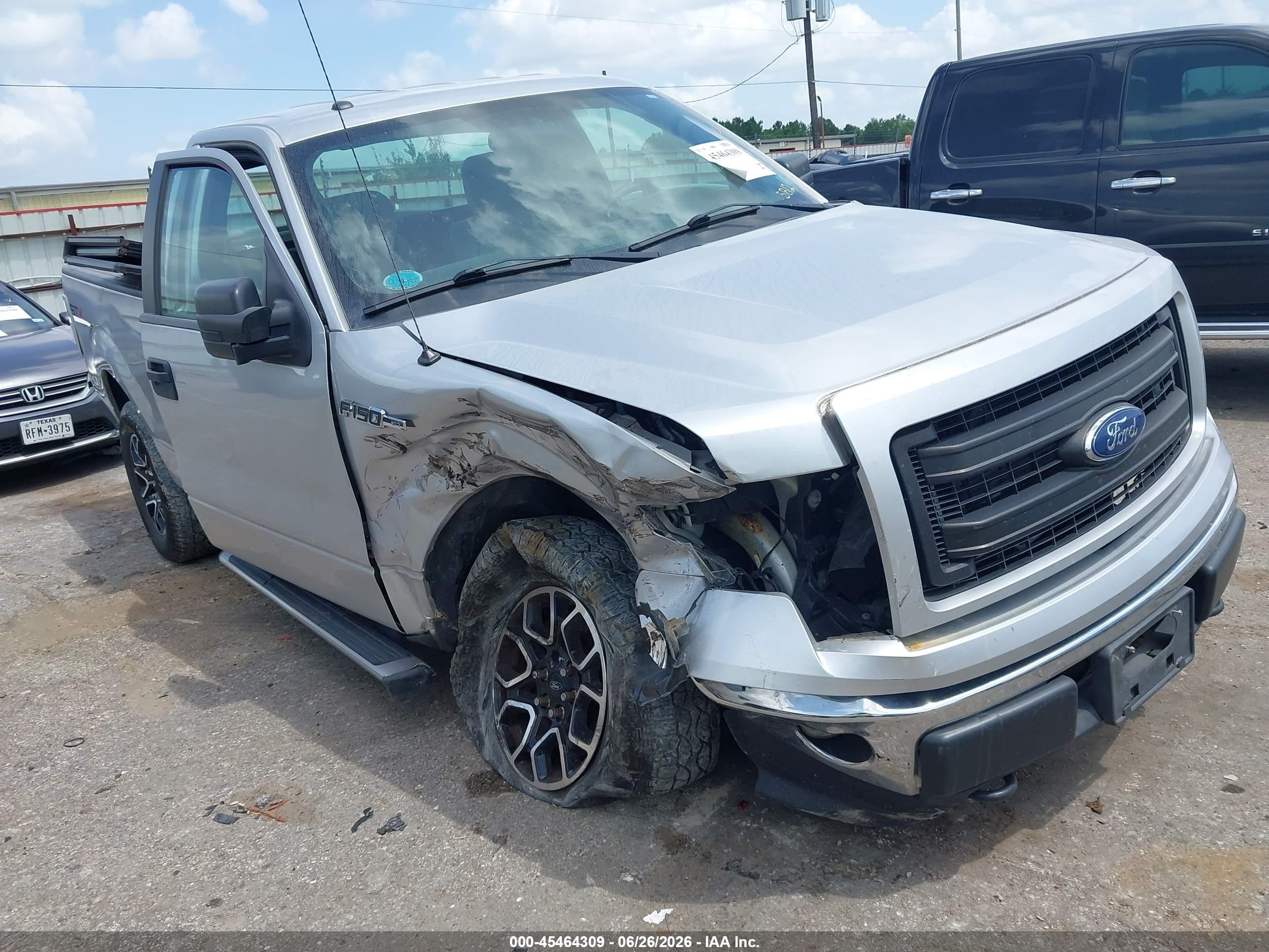 2013 Ford F-150 Stx/xl/xlt Silver vin: 1FTMF1EF1DFD65812