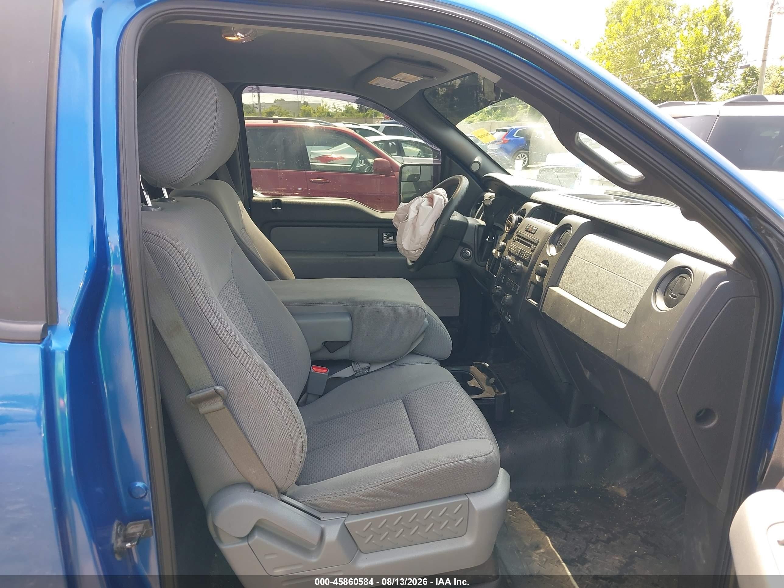 2013 Ford F-150 Stx Blue vin: 1FTMF1EF2DKD63199