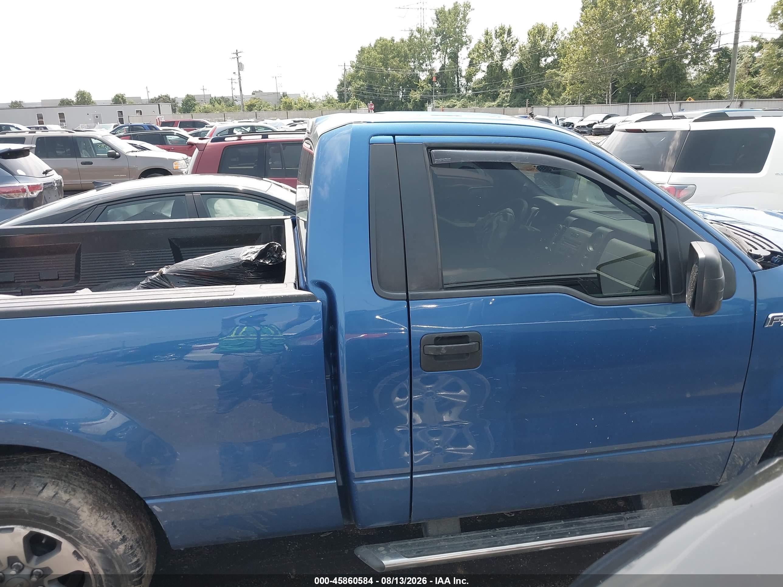 2013 Ford F-150 Stx Blue vin: 1FTMF1EF2DKD63199
