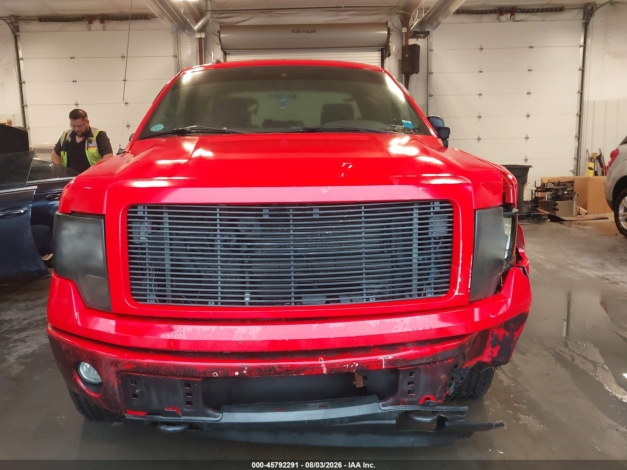 2014 Ford F-150 Stx Red vin: 1FTMF1EF2EFB13956