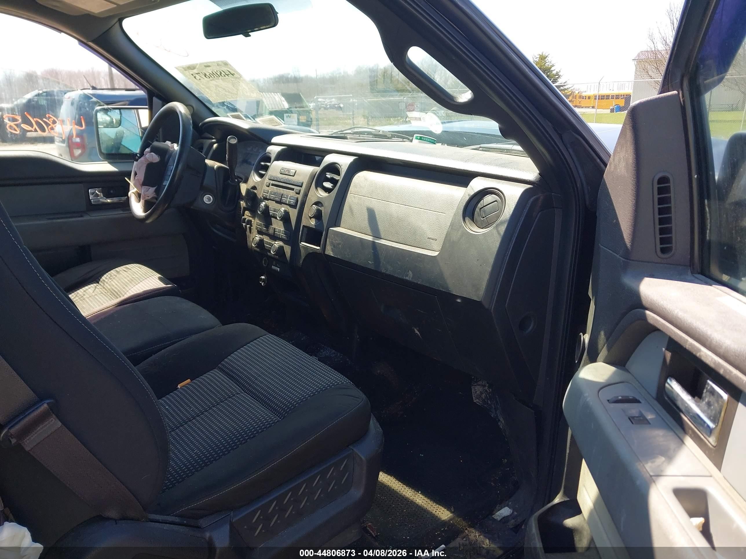 2014 Ford F-150 Stx Black vin: 1FTMF1EF3EKG30366