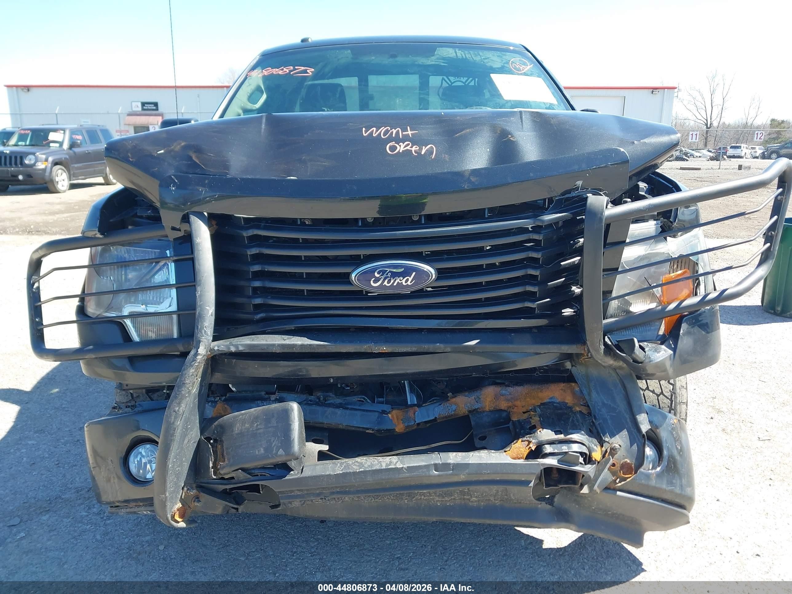 2014 Ford F-150 Stx Black vin: 1FTMF1EF3EKG30366