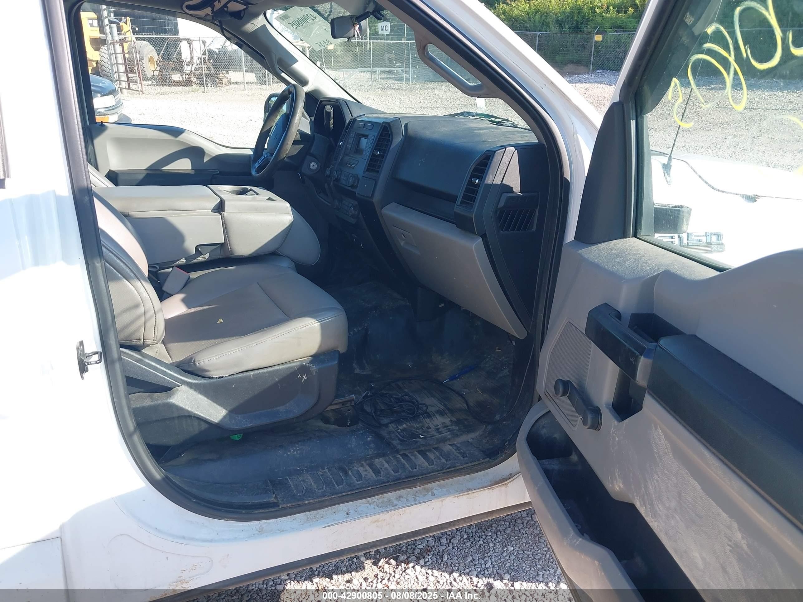 2017 Ford F-150 Xl White vin: 1FTMF1EF7HKC86724