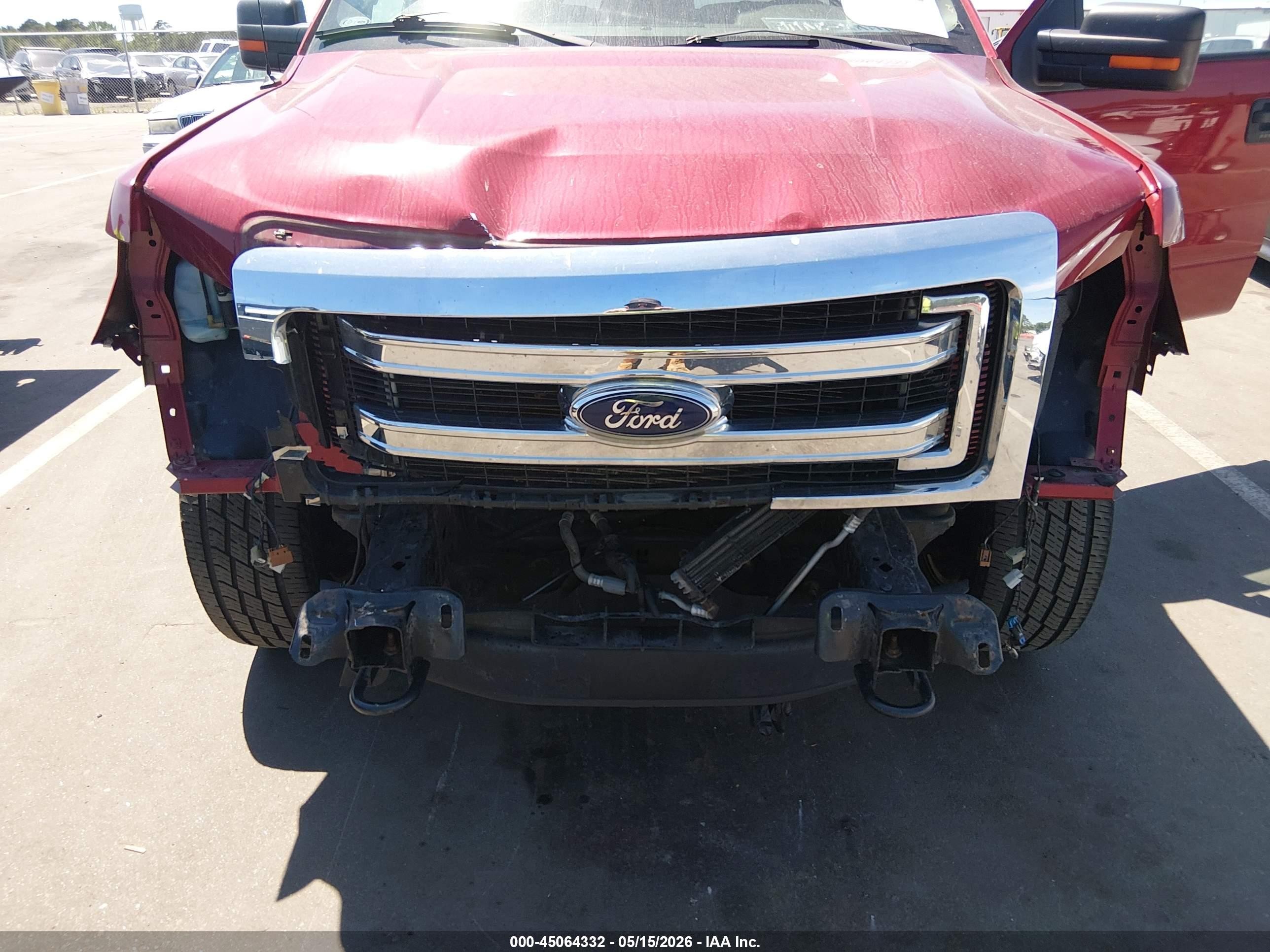 2014 Ford F-150 Xlt Red vin: 1FTMF1EF8EKE03951
