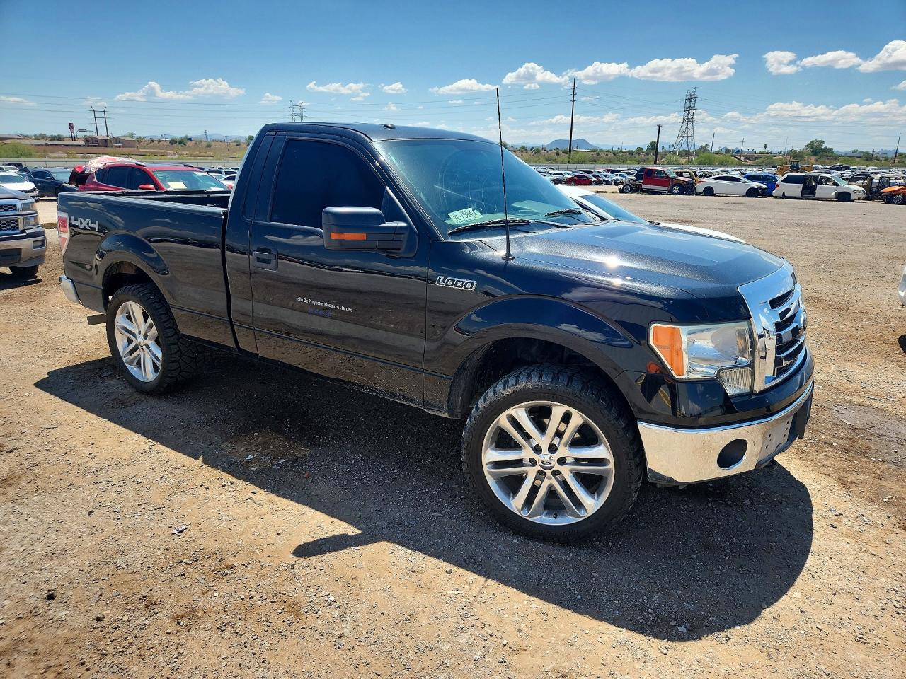 2012 Ford F150 Черный vin: 1FTMF1EFXCFC21545