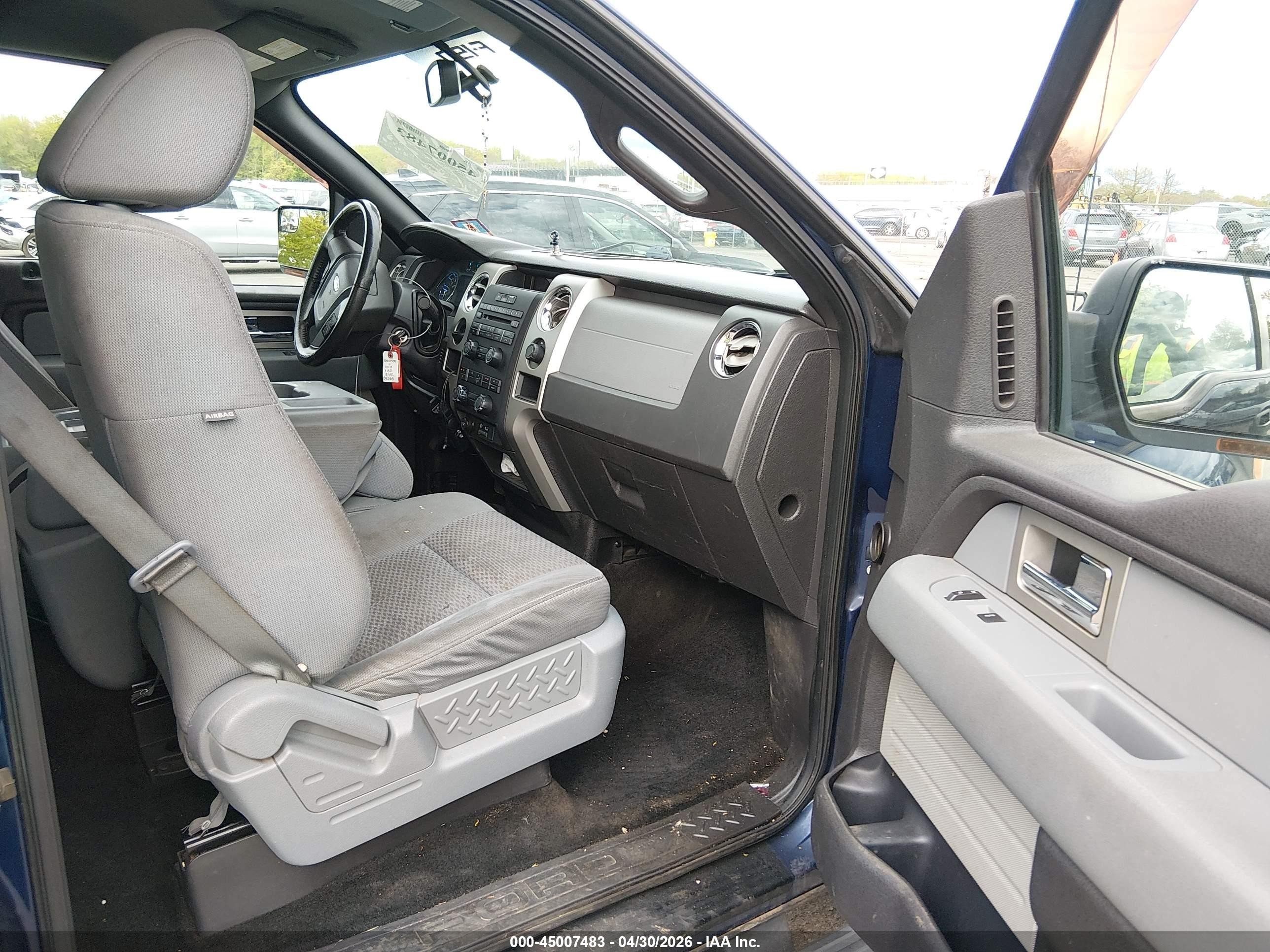 2011 Ford F-150 Xlt Dark Blue vin: 1FTMF1EM0BFB80002