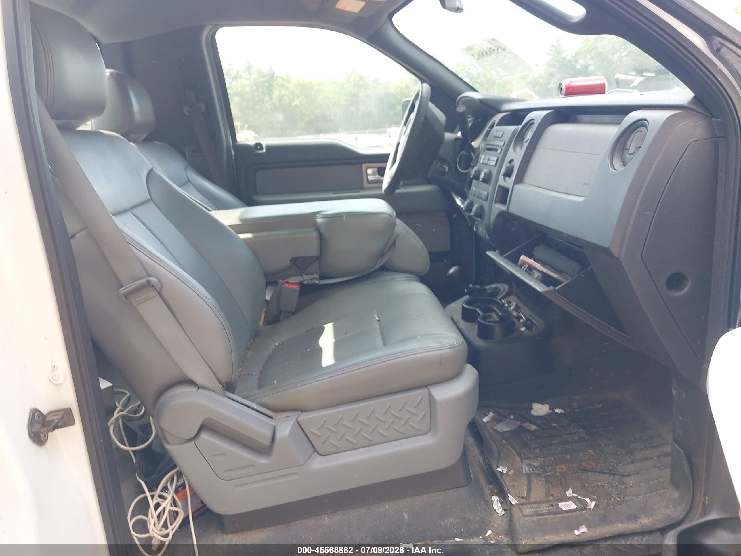 2011 Ford F-150 Stx/xl/xlt White vin: 1FTMF1EM0BKD82832