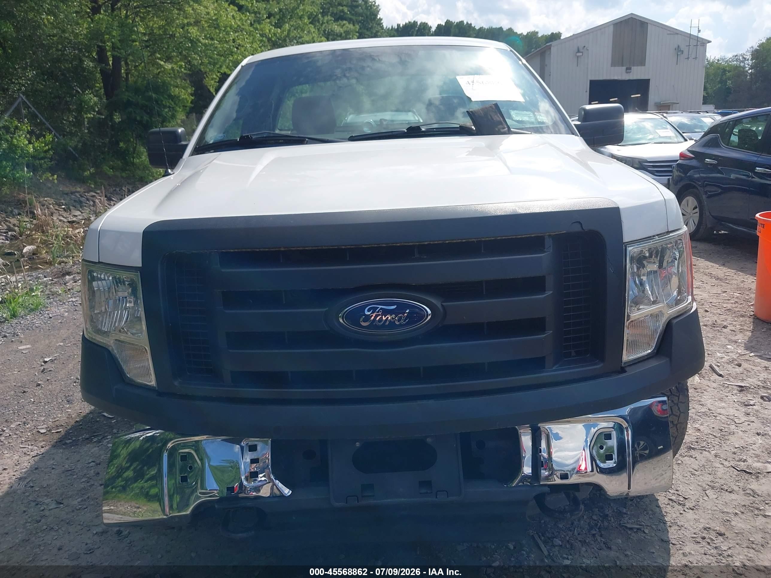 2011 Ford F-150 Stx/xl/xlt White vin: 1FTMF1EM0BKD82832