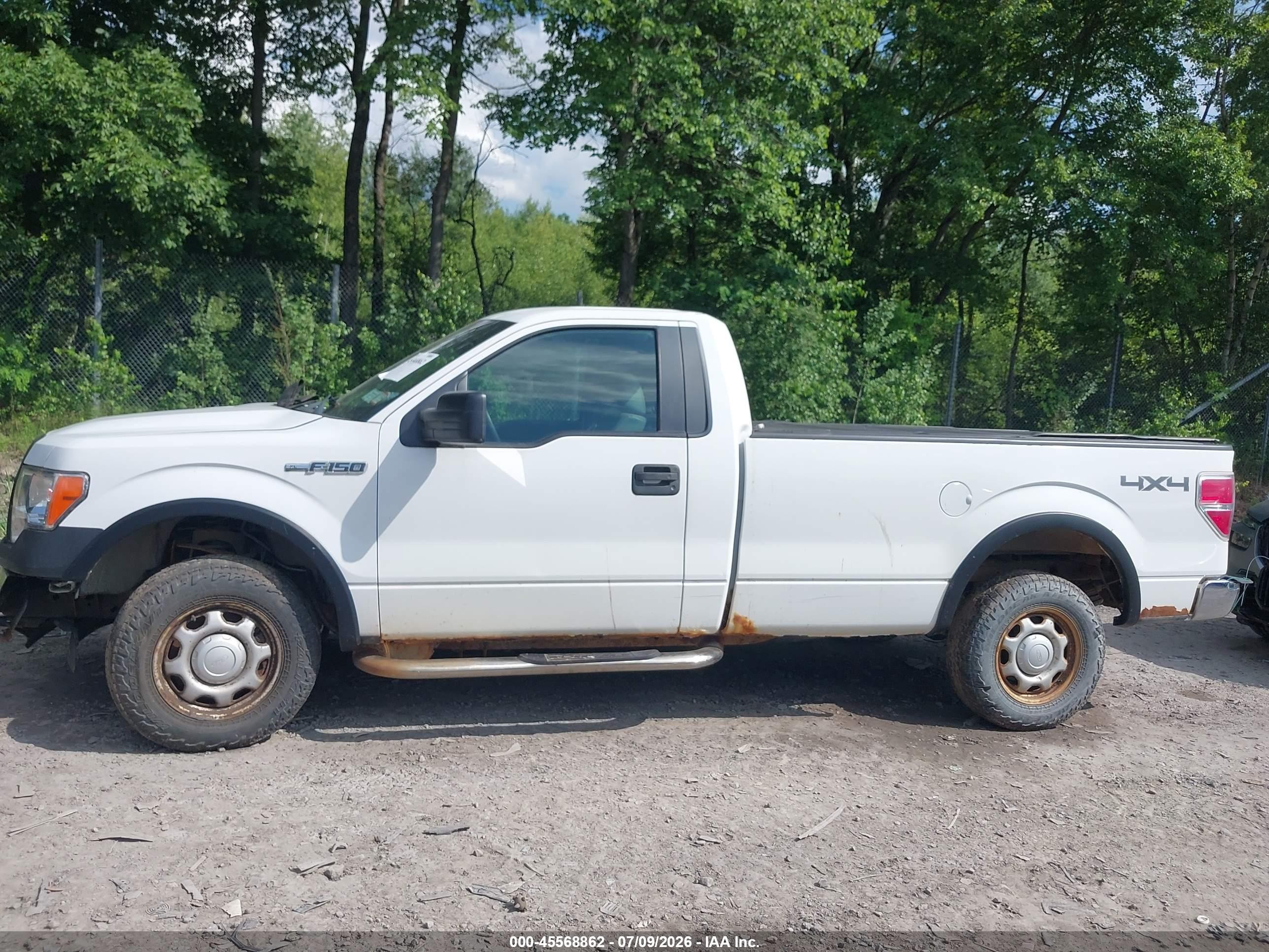 2011 Ford F-150 Stx/xl/xlt White vin: 1FTMF1EM0BKD82832