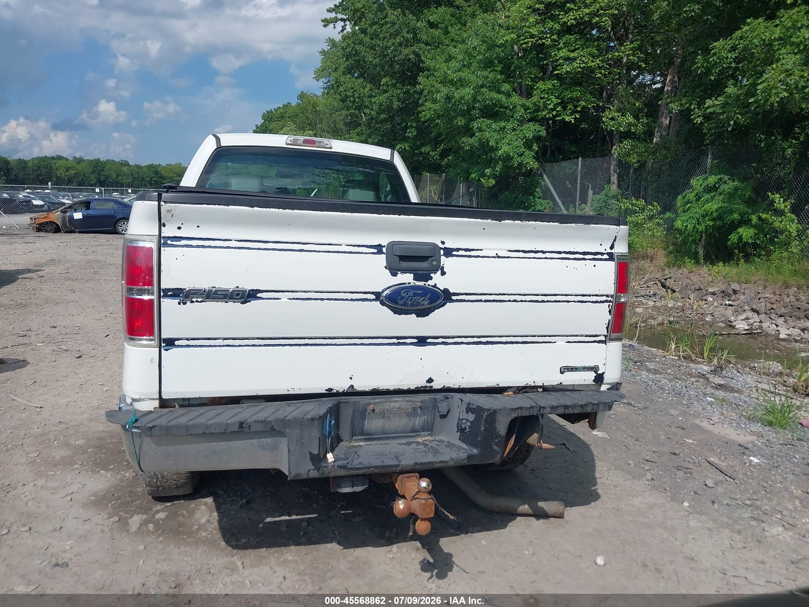 2011 Ford F-150 Stx/xl/xlt White vin: 1FTMF1EM0BKD82832