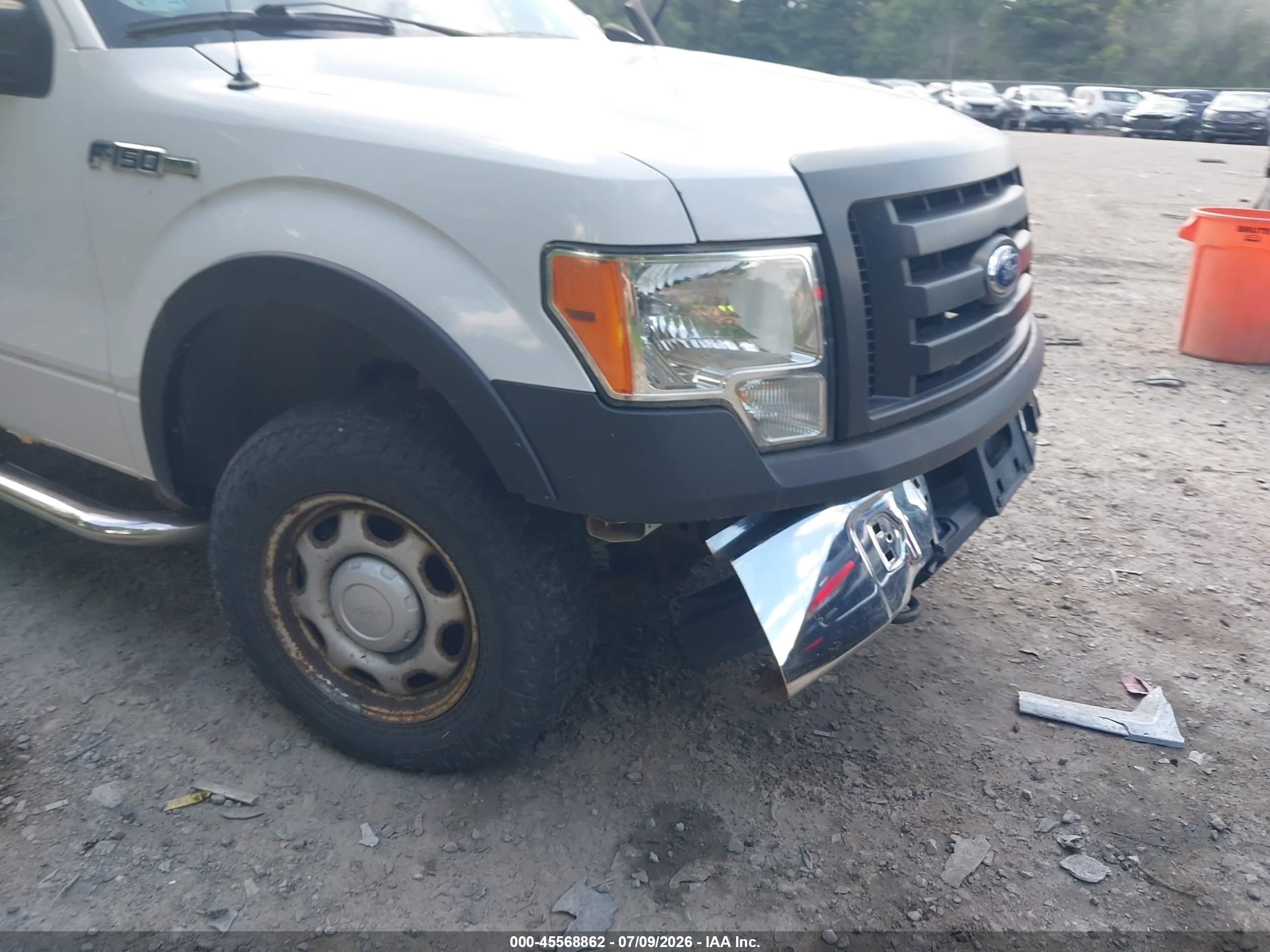 2011 Ford F-150 Stx/xl/xlt White vin: 1FTMF1EM0BKD82832