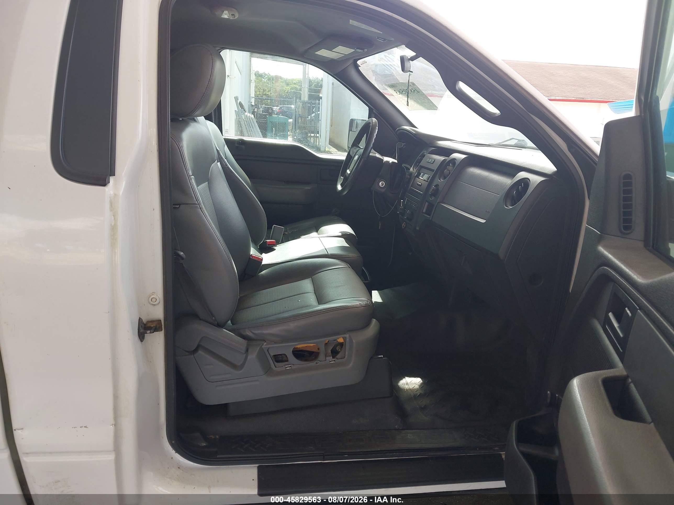 2012 Ford F-150 Xl White vin: 1FTMF1EM0CKD52487