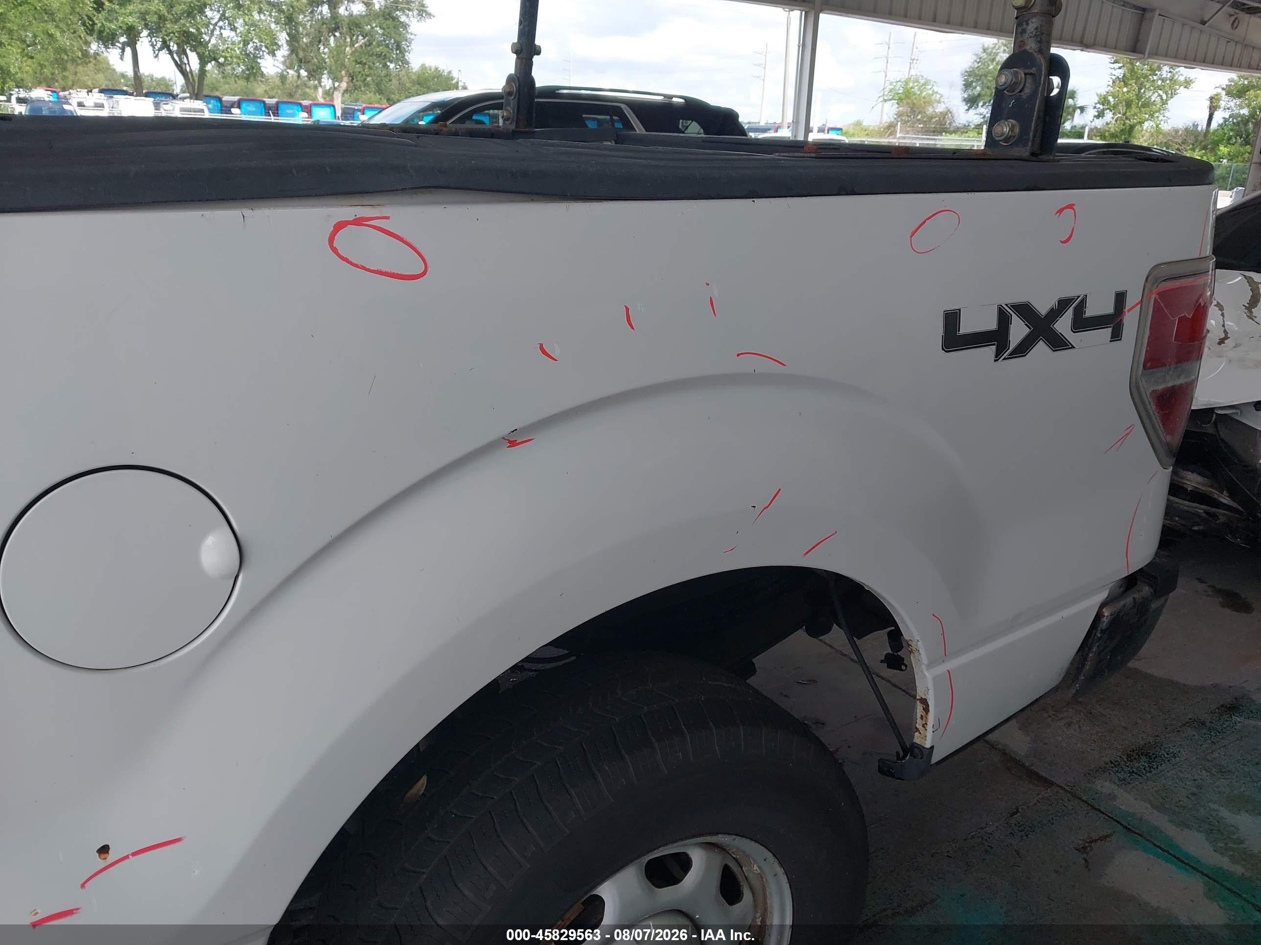 2012 Ford F-150 Xl White vin: 1FTMF1EM0CKD52487
