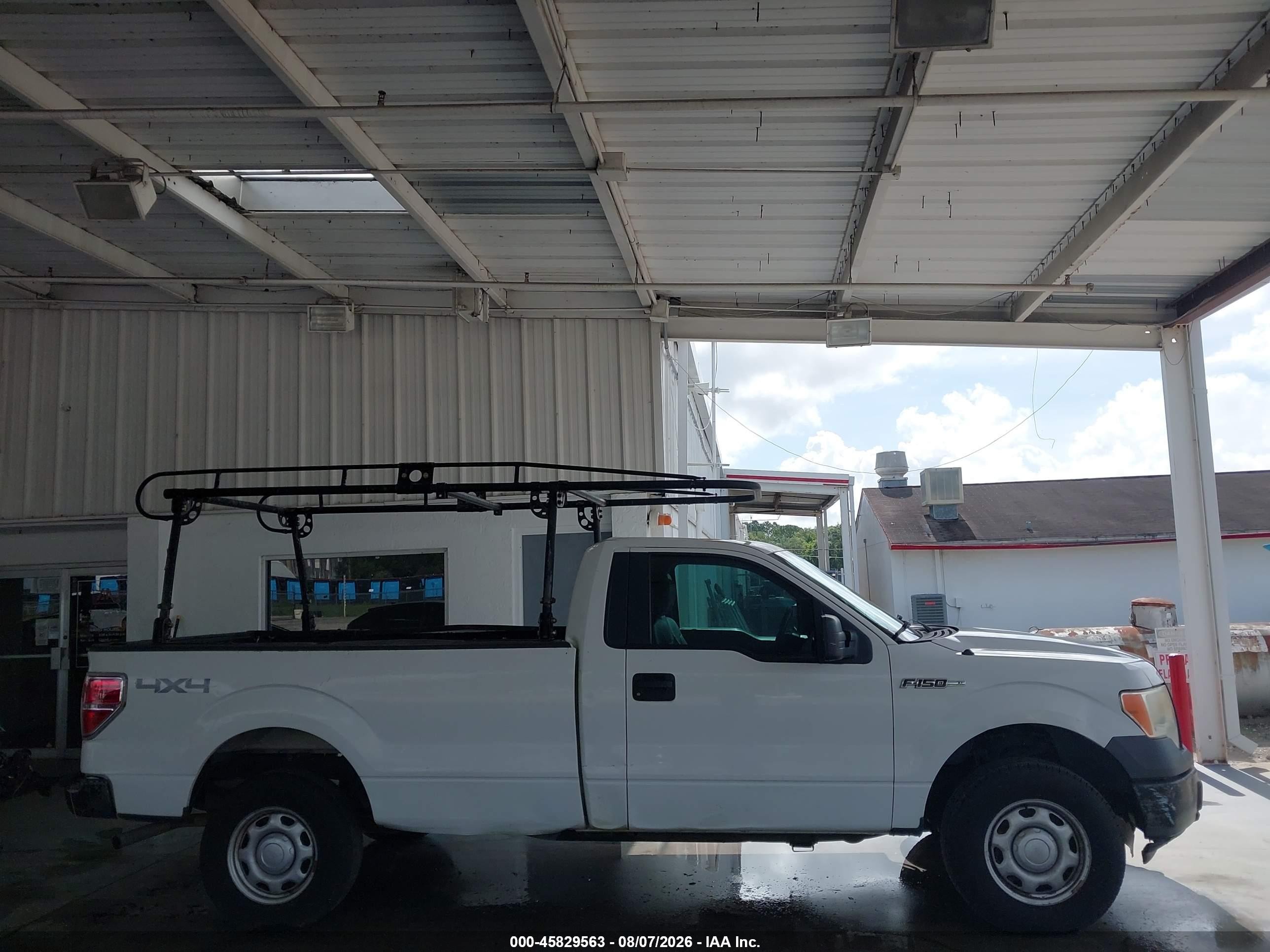 2012 Ford F-150 Xl White vin: 1FTMF1EM0CKD52487