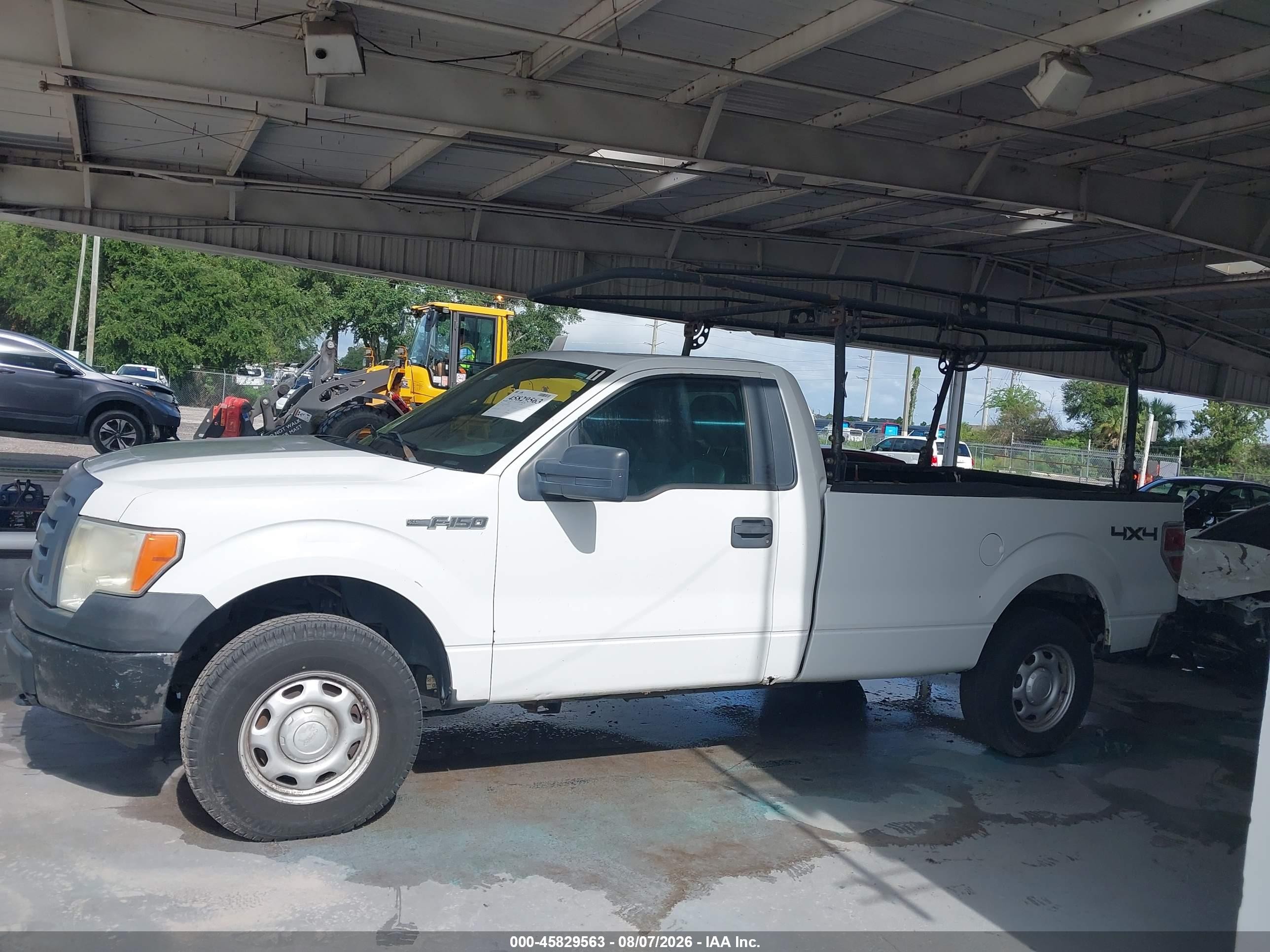2012 Ford F-150 Xl White vin: 1FTMF1EM0CKD52487