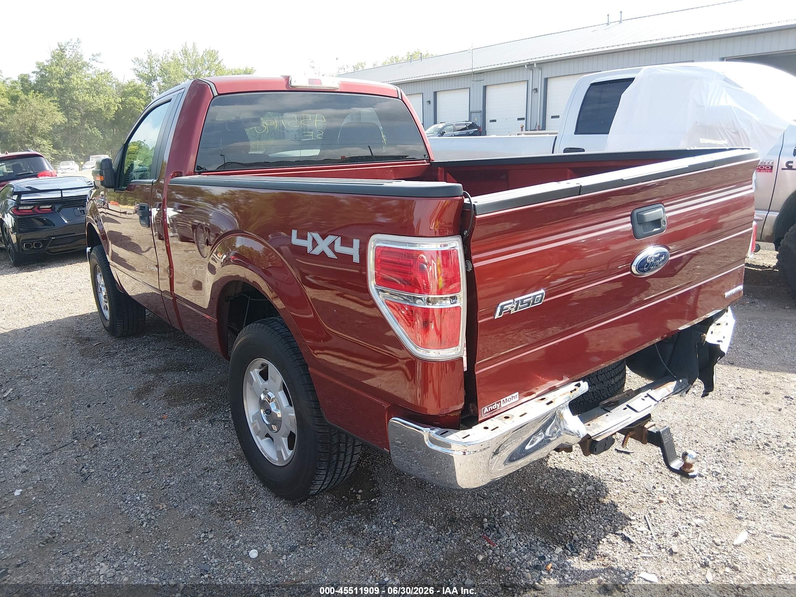 2014 Ford F-150 Xlt Orange vin: 1FTMF1EM0EKE46842