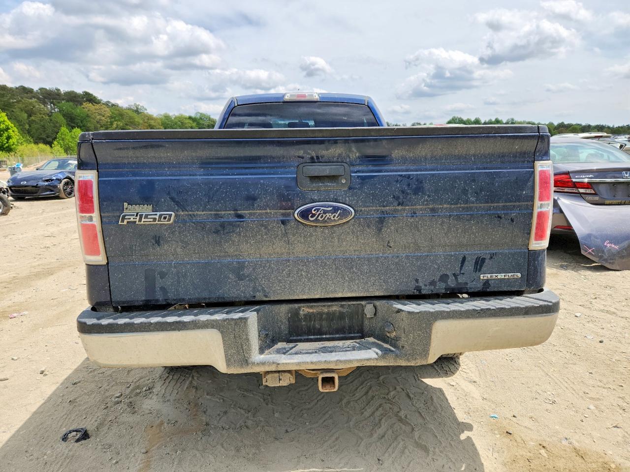 2014 Ford F150 Blue vin: 1FTMF1EM1EKE36370