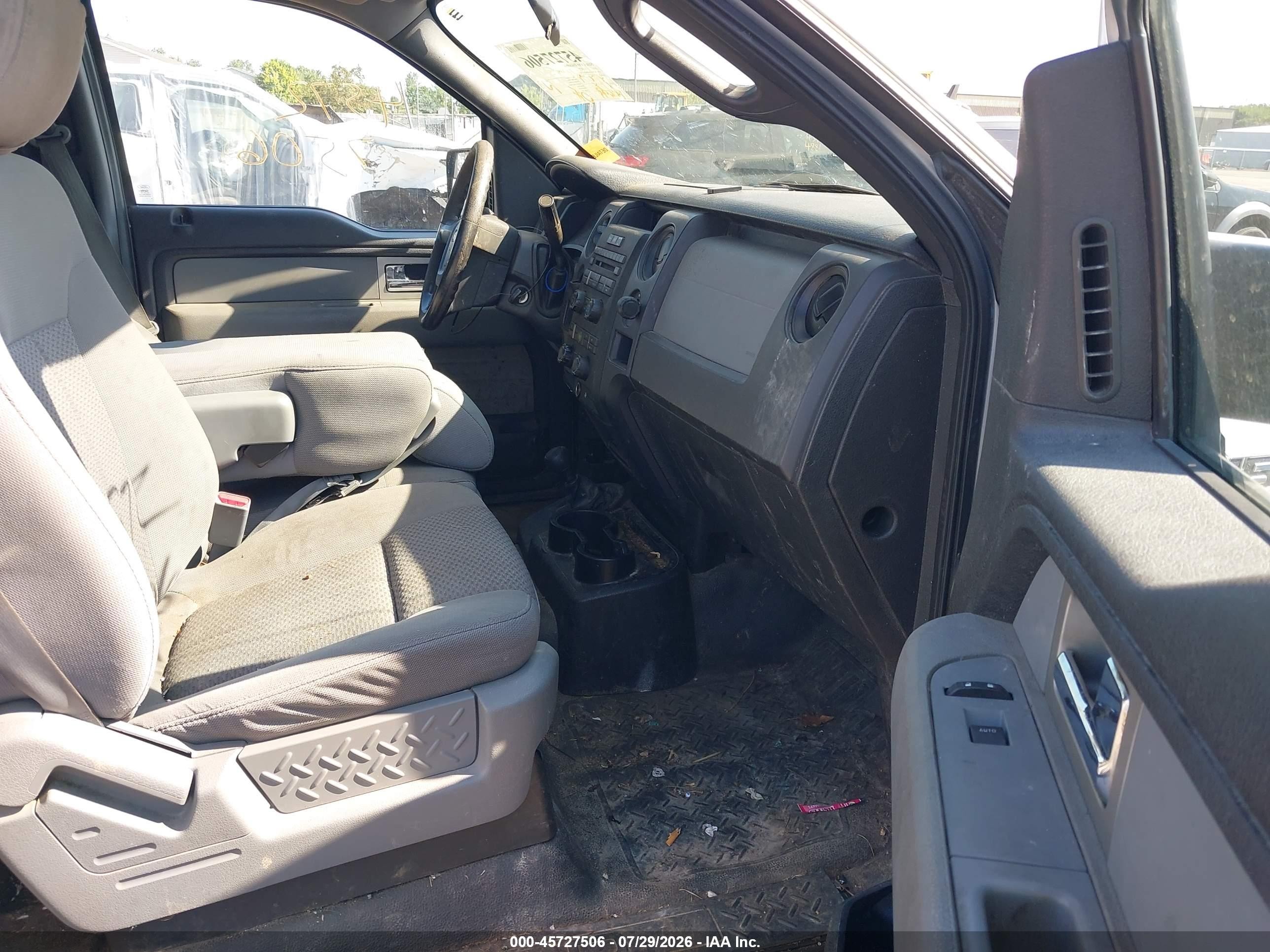 2011 Ford F-150 Xl Gray vin: 1FTMF1EM3BKE14706