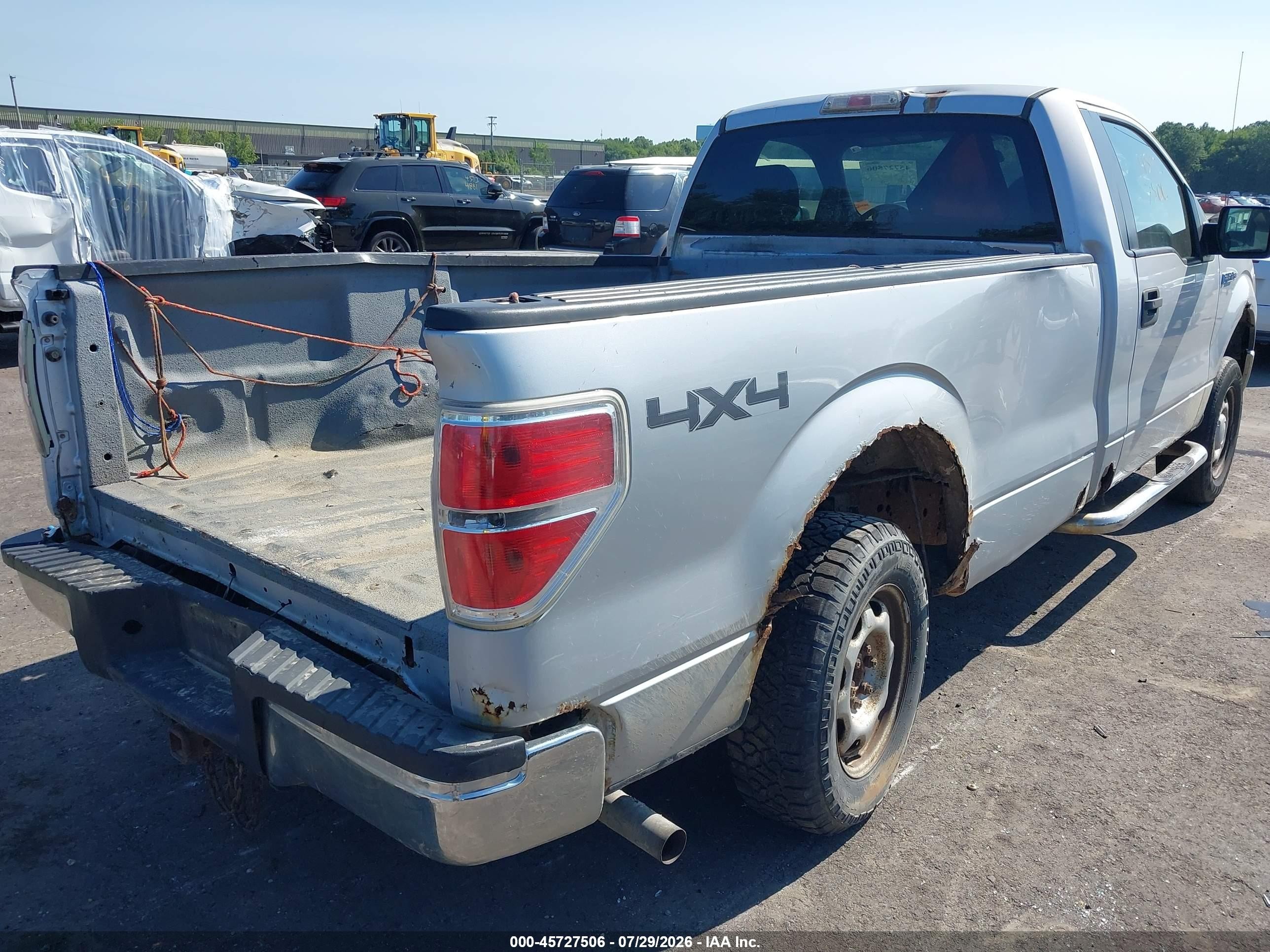 2011 Ford F-150 Xl Gray vin: 1FTMF1EM3BKE14706