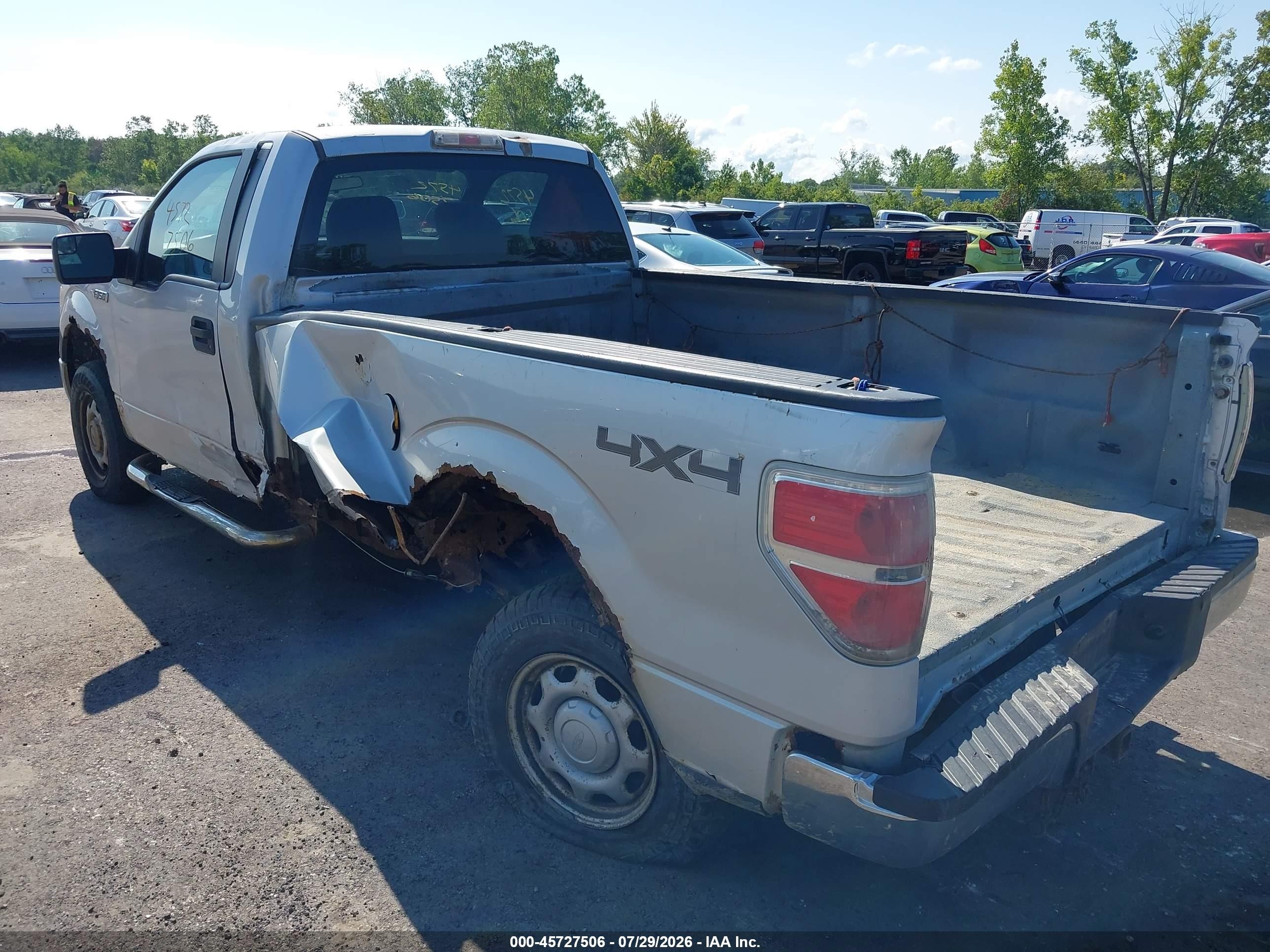 2011 Ford F-150 Xl Gray vin: 1FTMF1EM3BKE14706