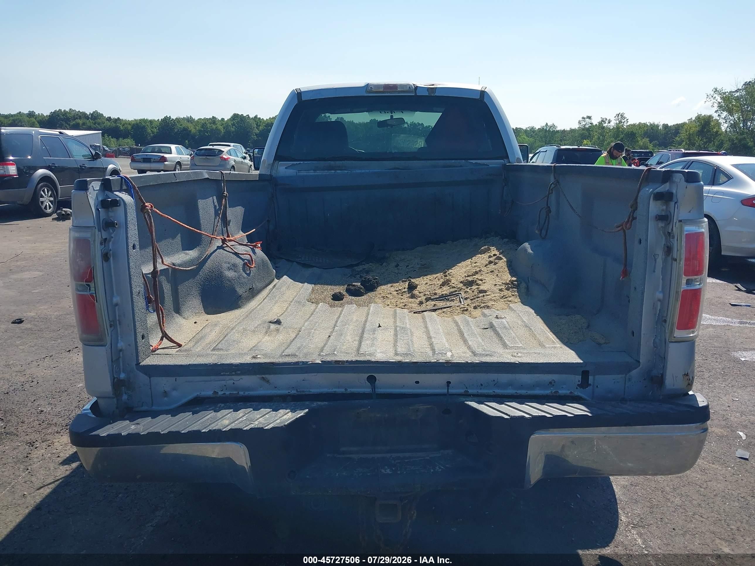 2011 Ford F-150 Xl Gray vin: 1FTMF1EM3BKE14706