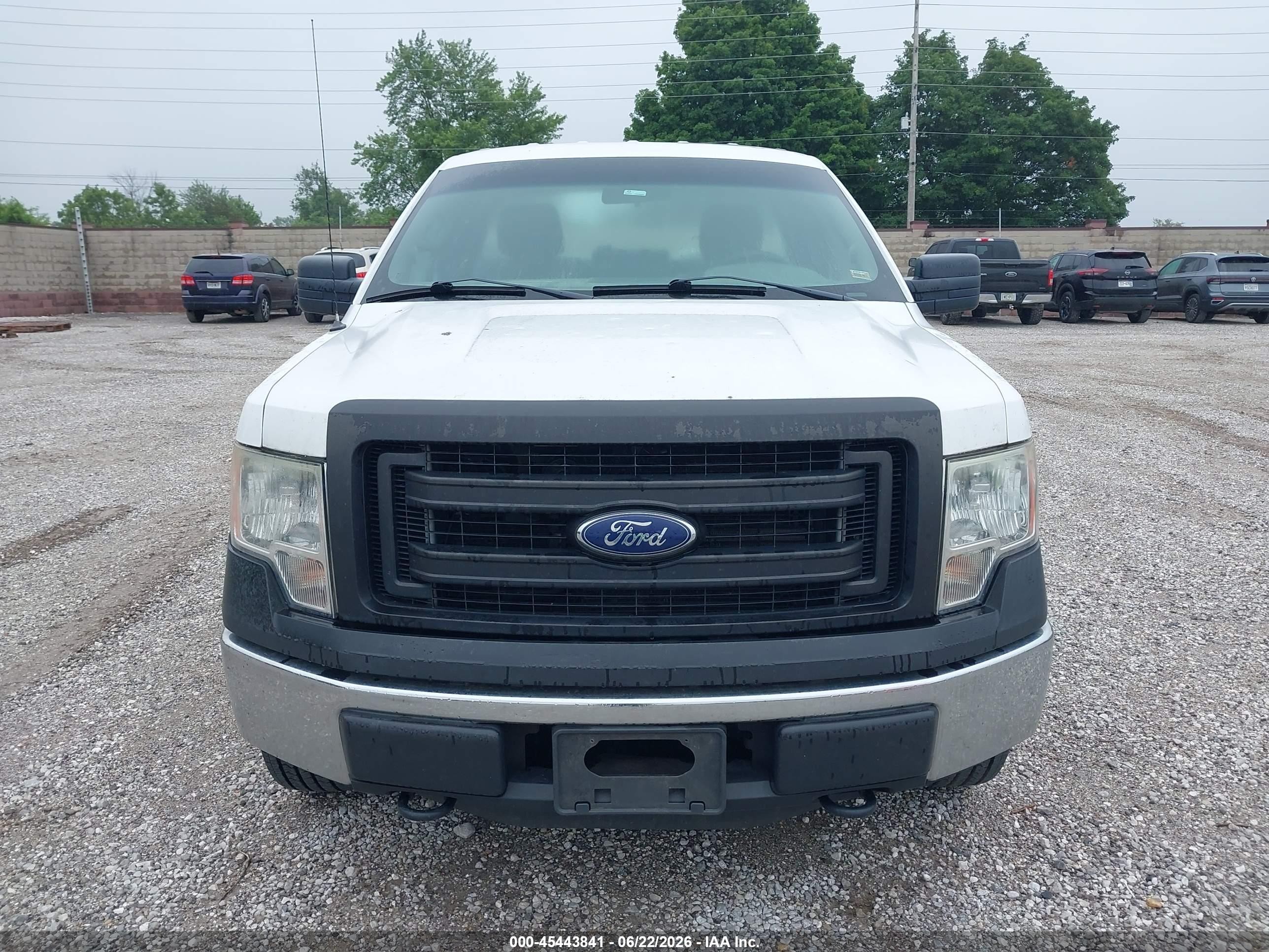 2013 Ford F-150 Stx/xl/xlt White vin: 1FTMF1EM3DKG28095