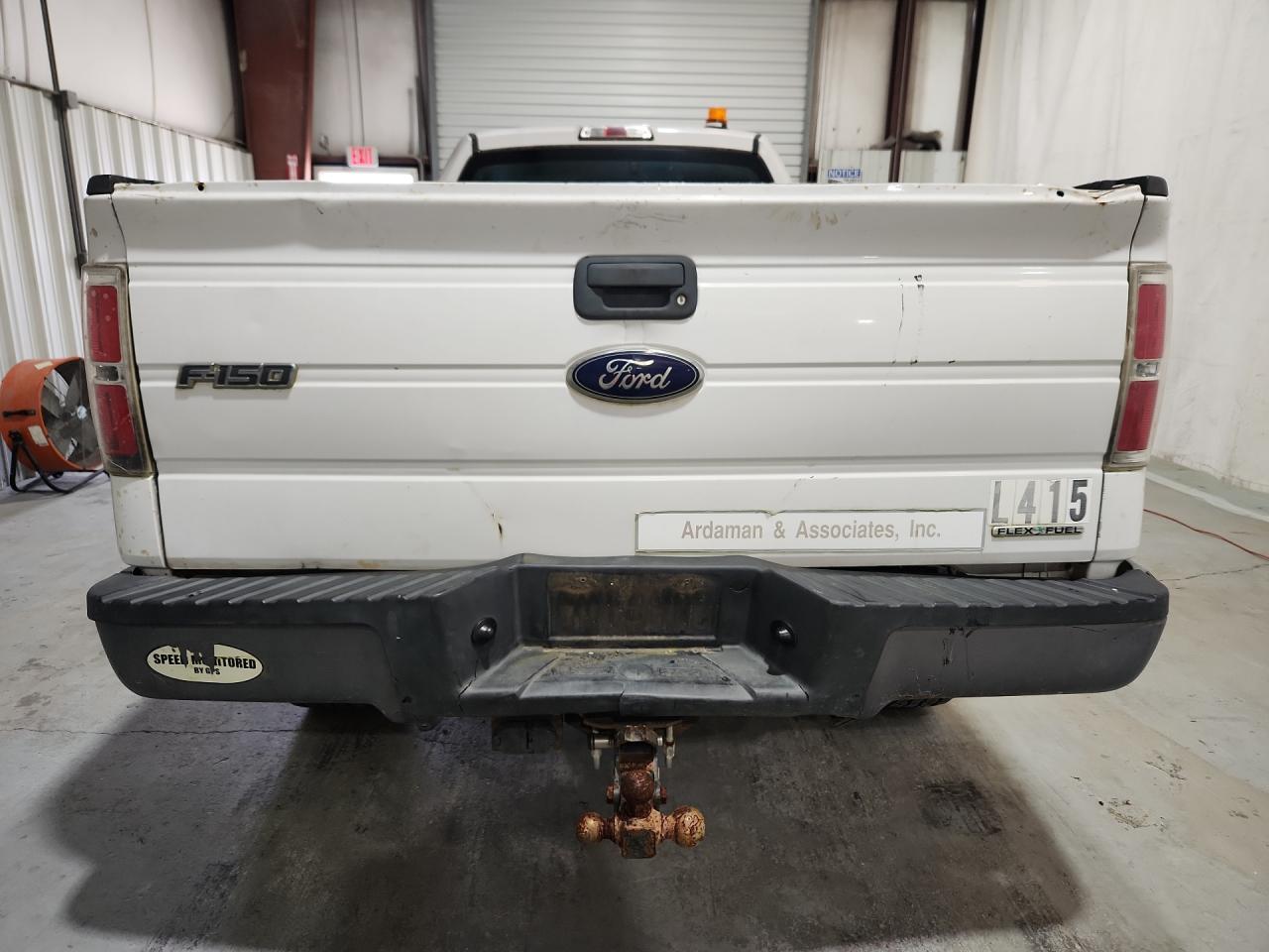 2014 Ford F150 White vin: 1FTMF1EM4EKD53418 Damage: Tailgate, Severe Damage, Replacement Required