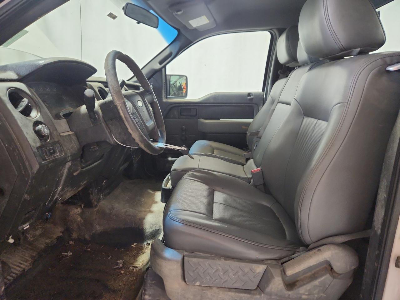 2014 Ford F150 White vin: 1FTMF1EM4EKD53418 Damage: Power Steering, Broken, Replacement Required