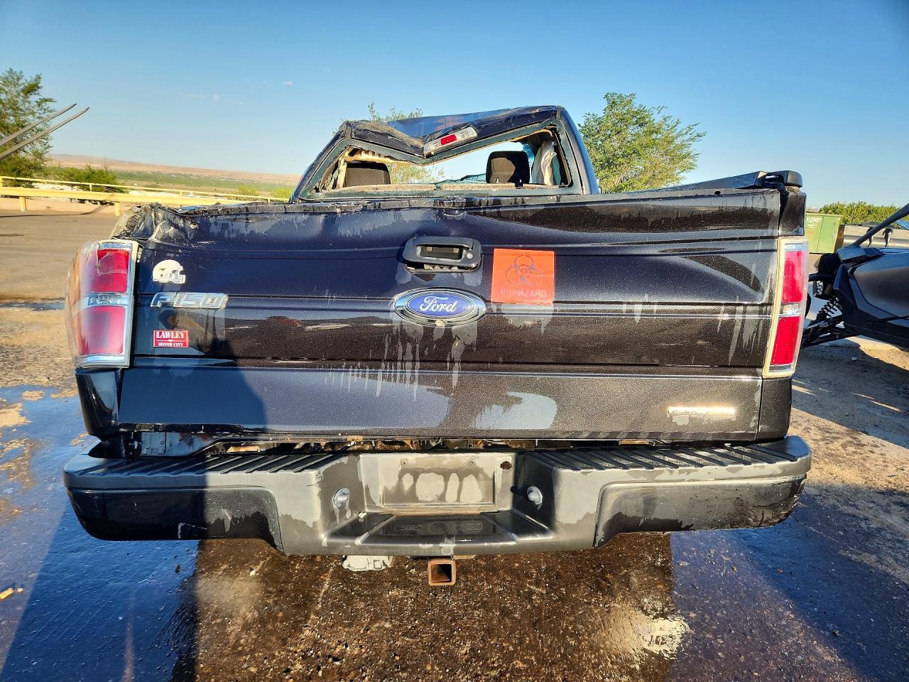2014 Ford F150 Black vin: 1FTMF1EM5EKE83322