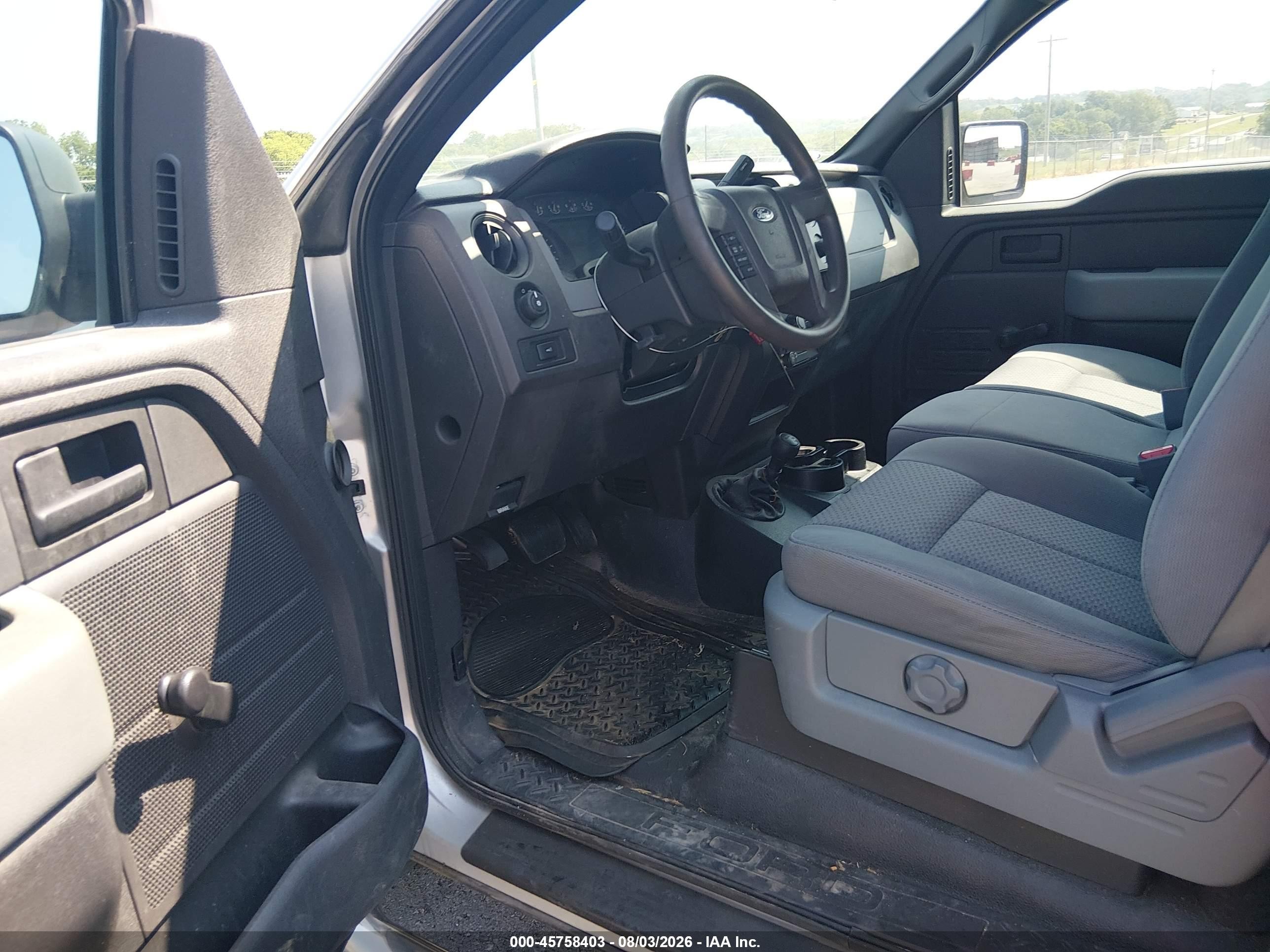 2011 Ford F-150 Xl Silver vin: 1FTMF1EM6BKD51486