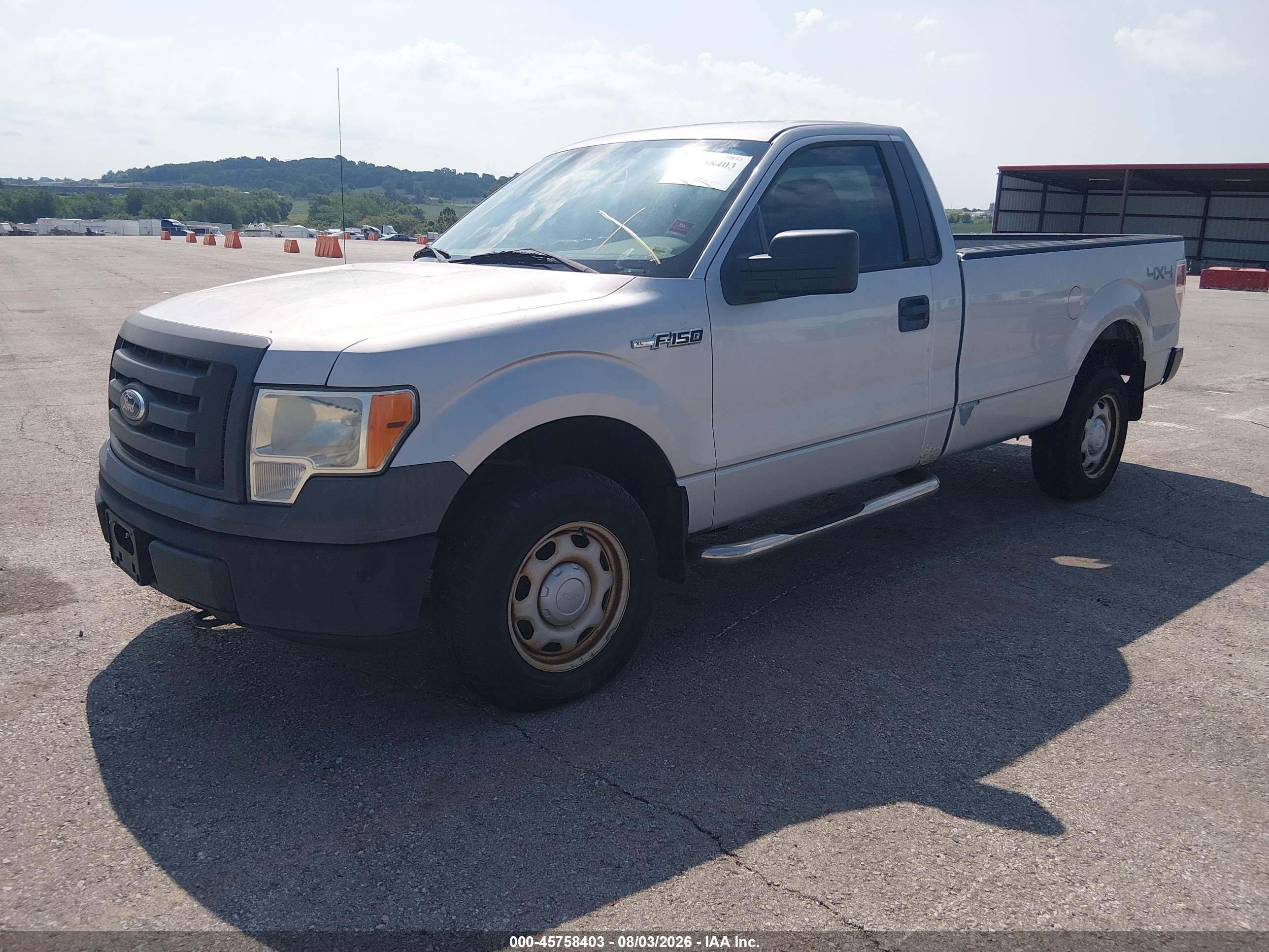 2011 Ford F-150 Xl Silver vin: 1FTMF1EM6BKD51486