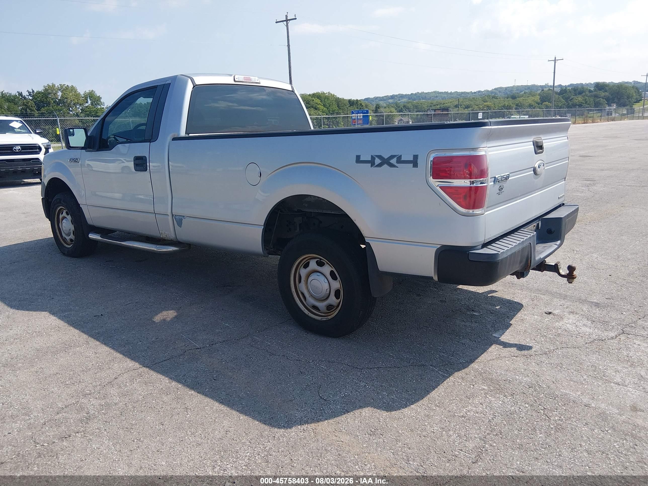 2011 Ford F-150 Xl Silver vin: 1FTMF1EM6BKD51486