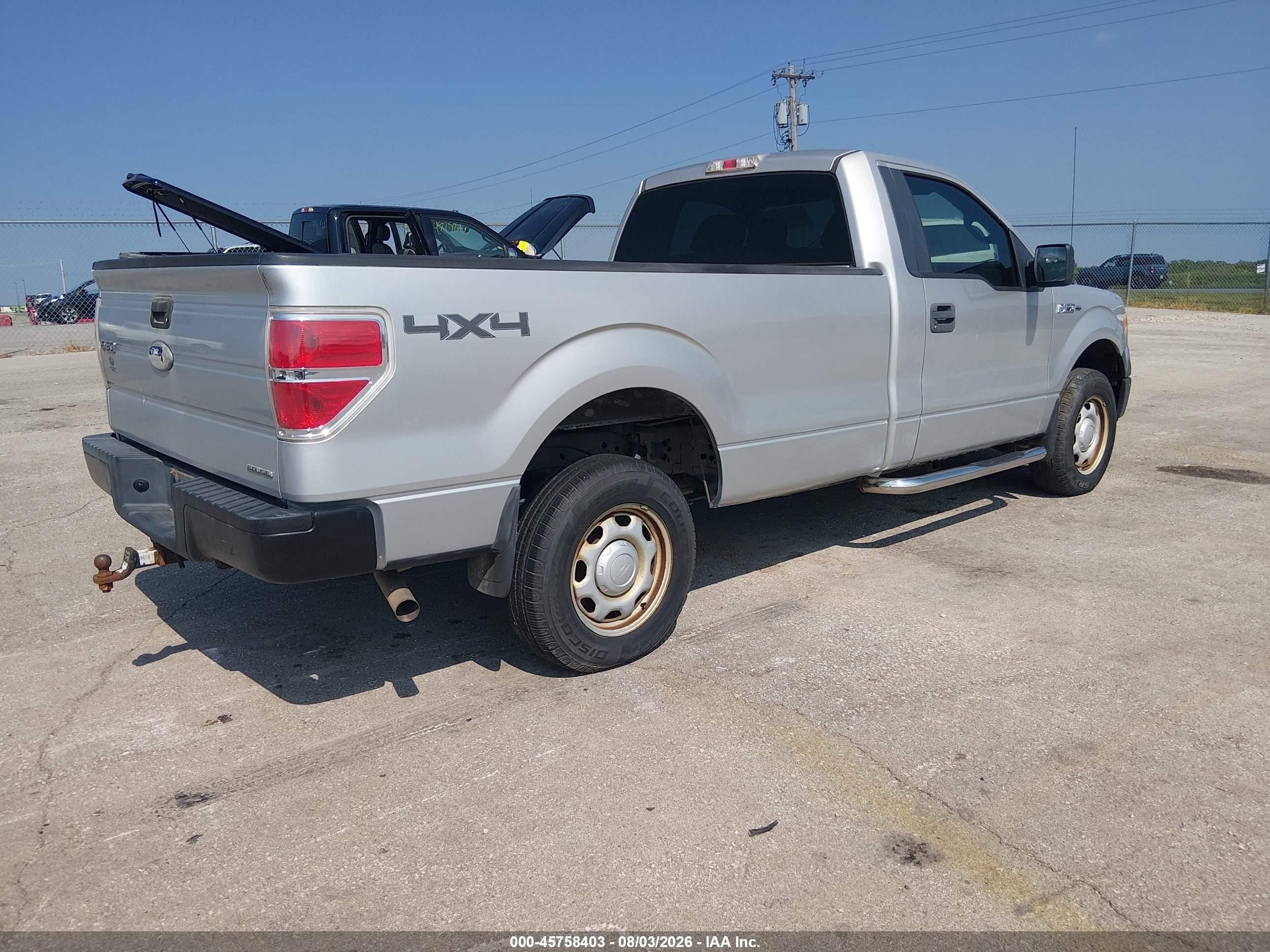 2011 Ford F-150 Xl Silver vin: 1FTMF1EM6BKD51486