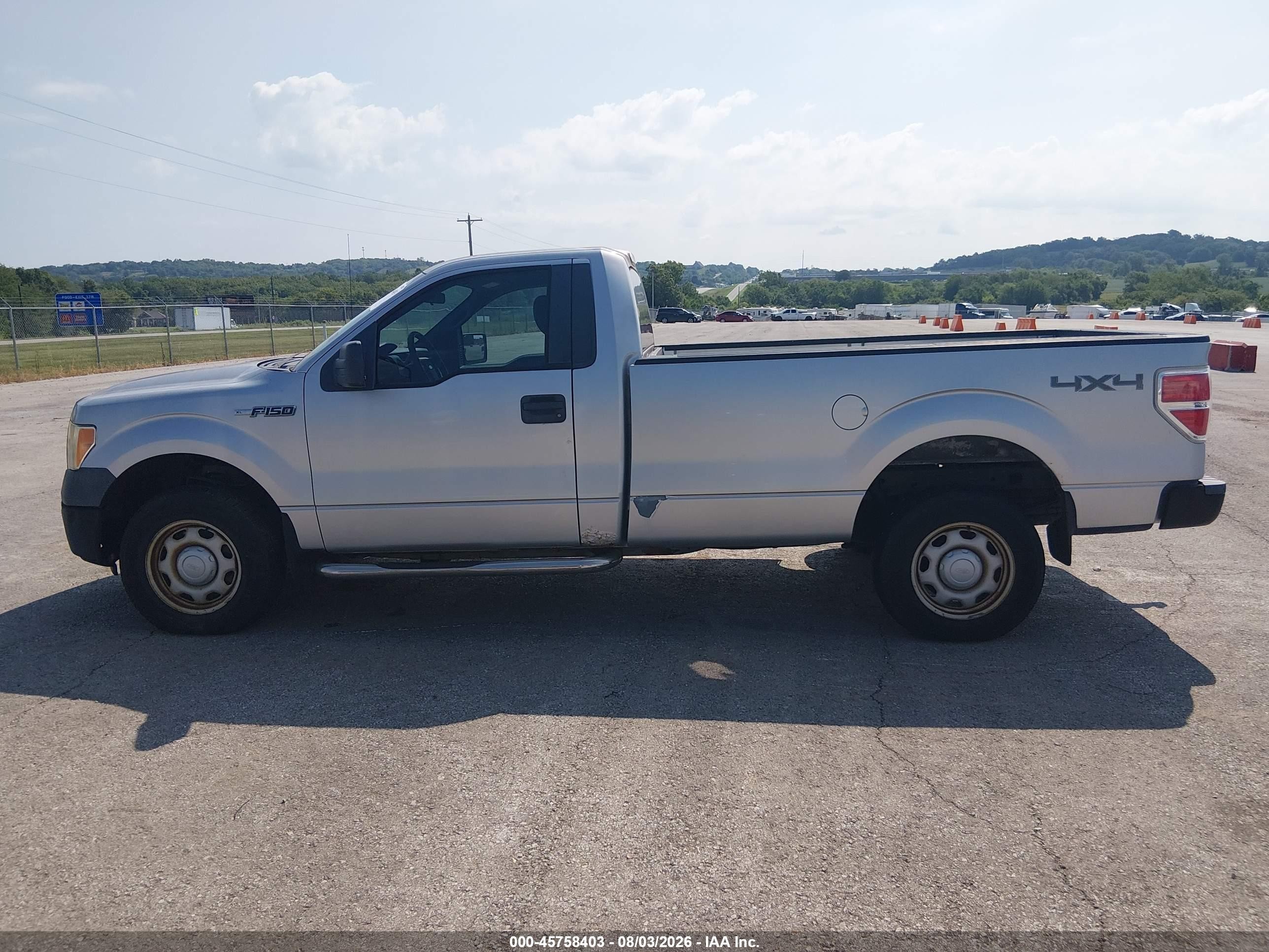 2011 Ford F-150 Xl Silver vin: 1FTMF1EM6BKD51486
