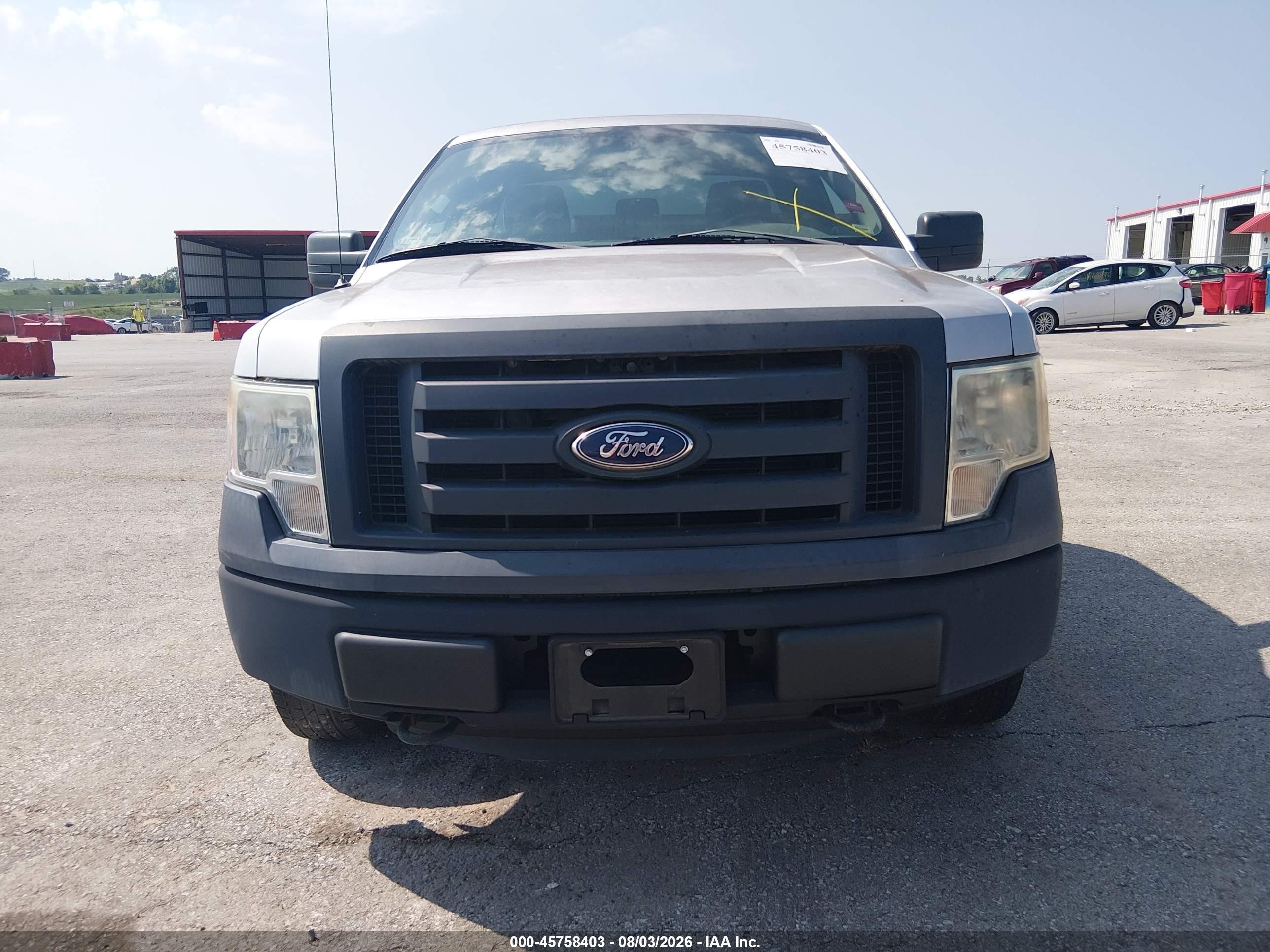 2011 Ford F-150 Xl Silver vin: 1FTMF1EM6BKD51486