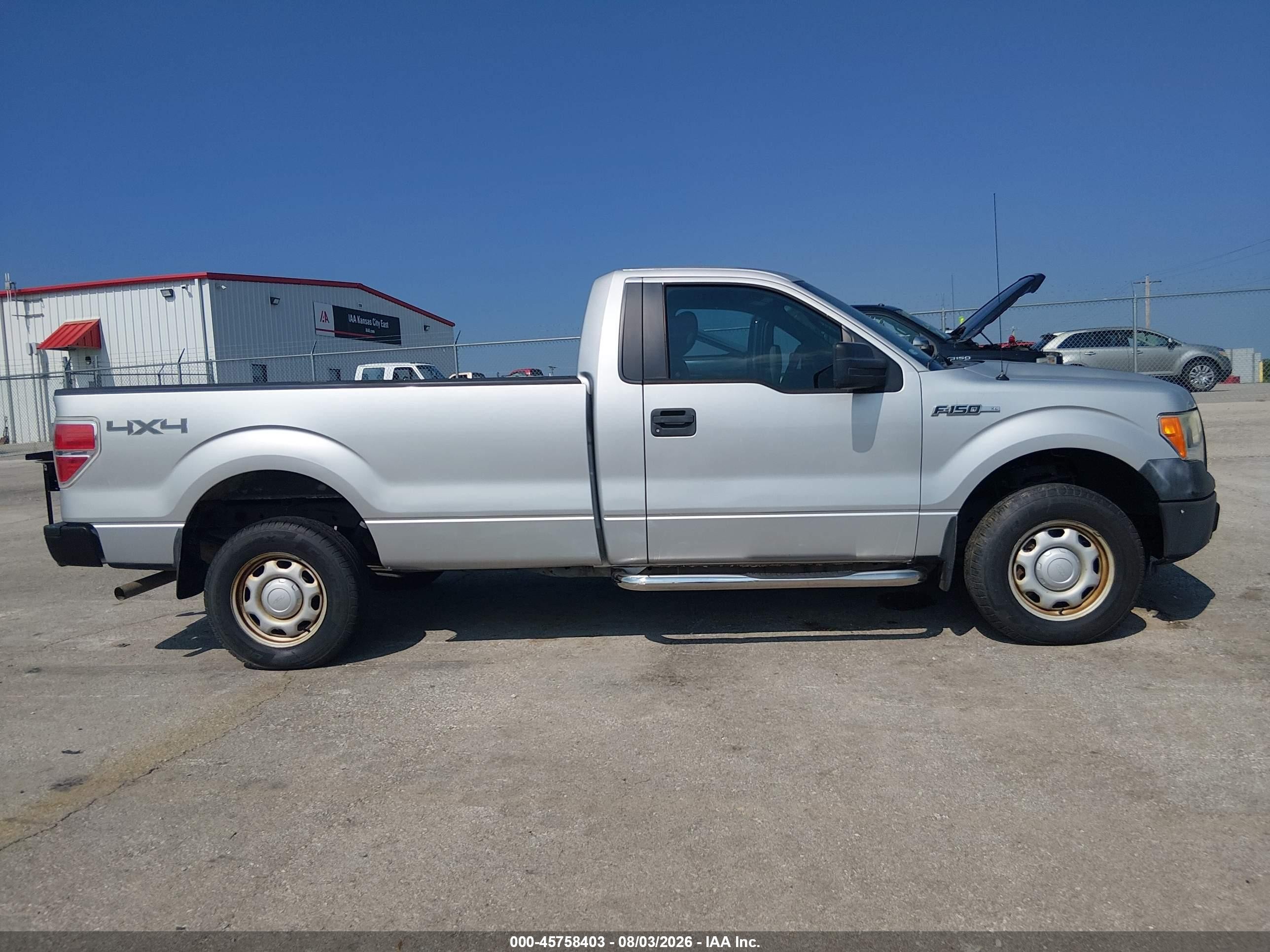 2011 Ford F-150 Xl Silver vin: 1FTMF1EM6BKD51486